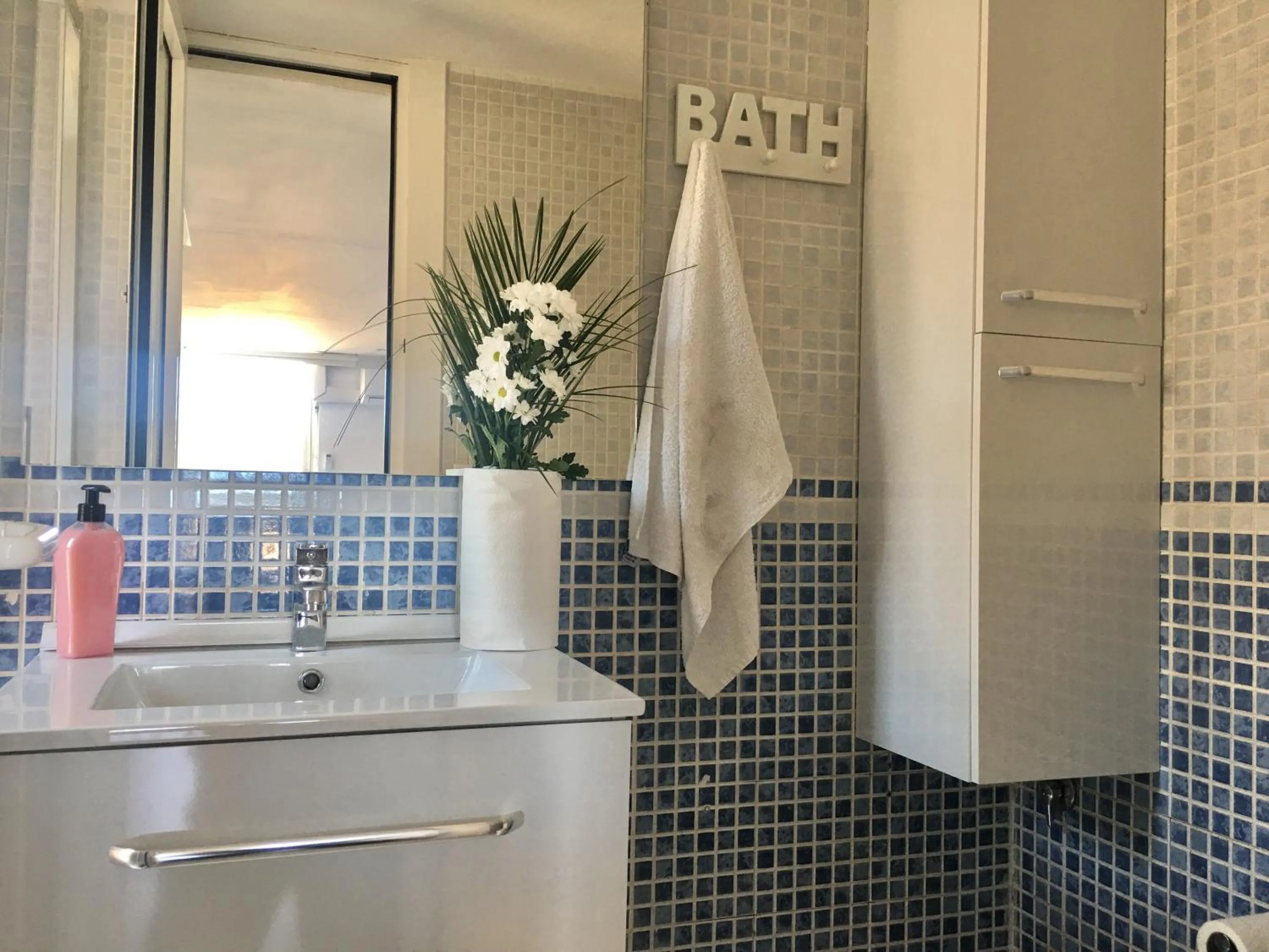 Bathroom in Panoramic Apartments Sitges
