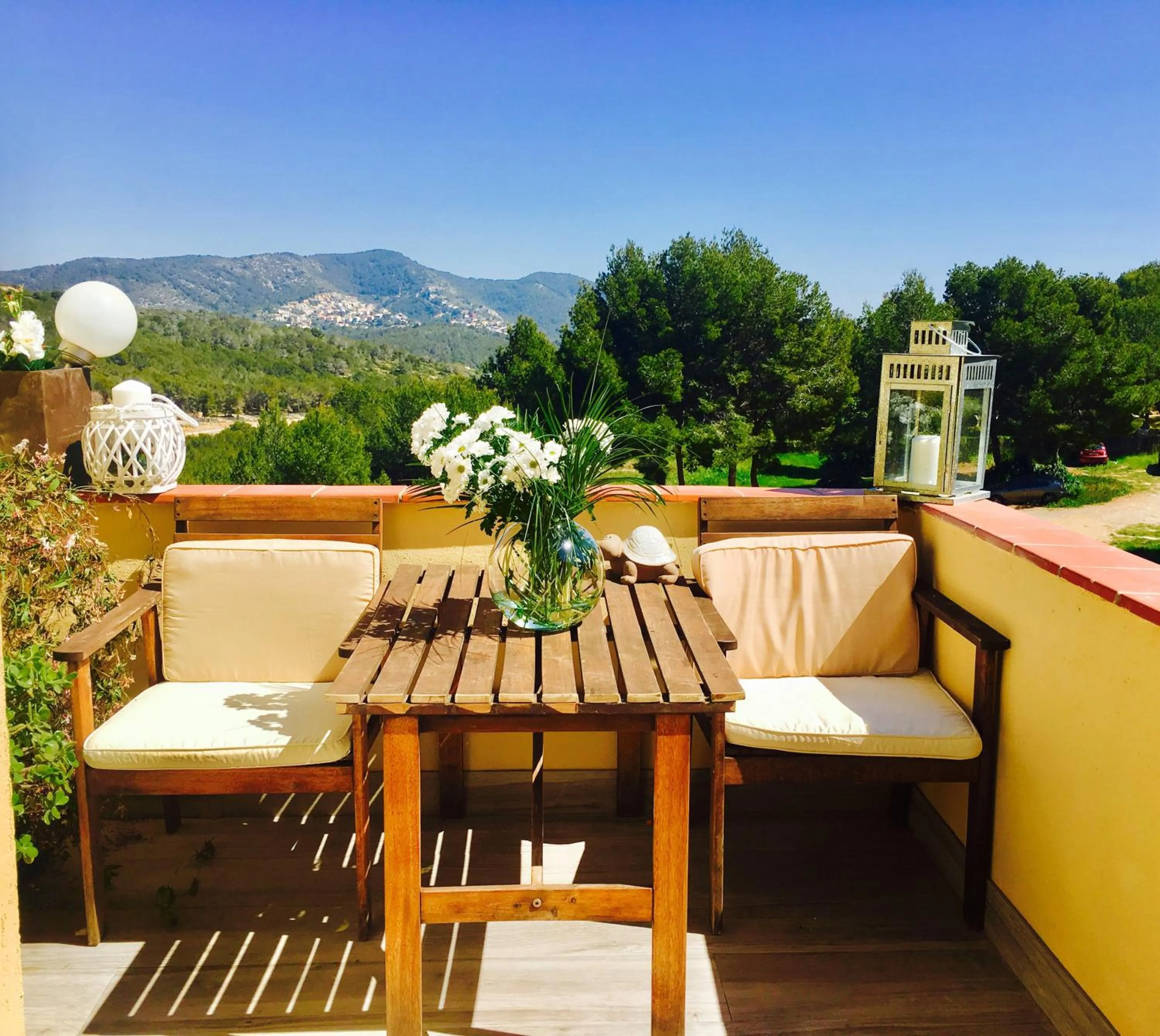Balcony/Terrace in Panoramic Apartments Sitges