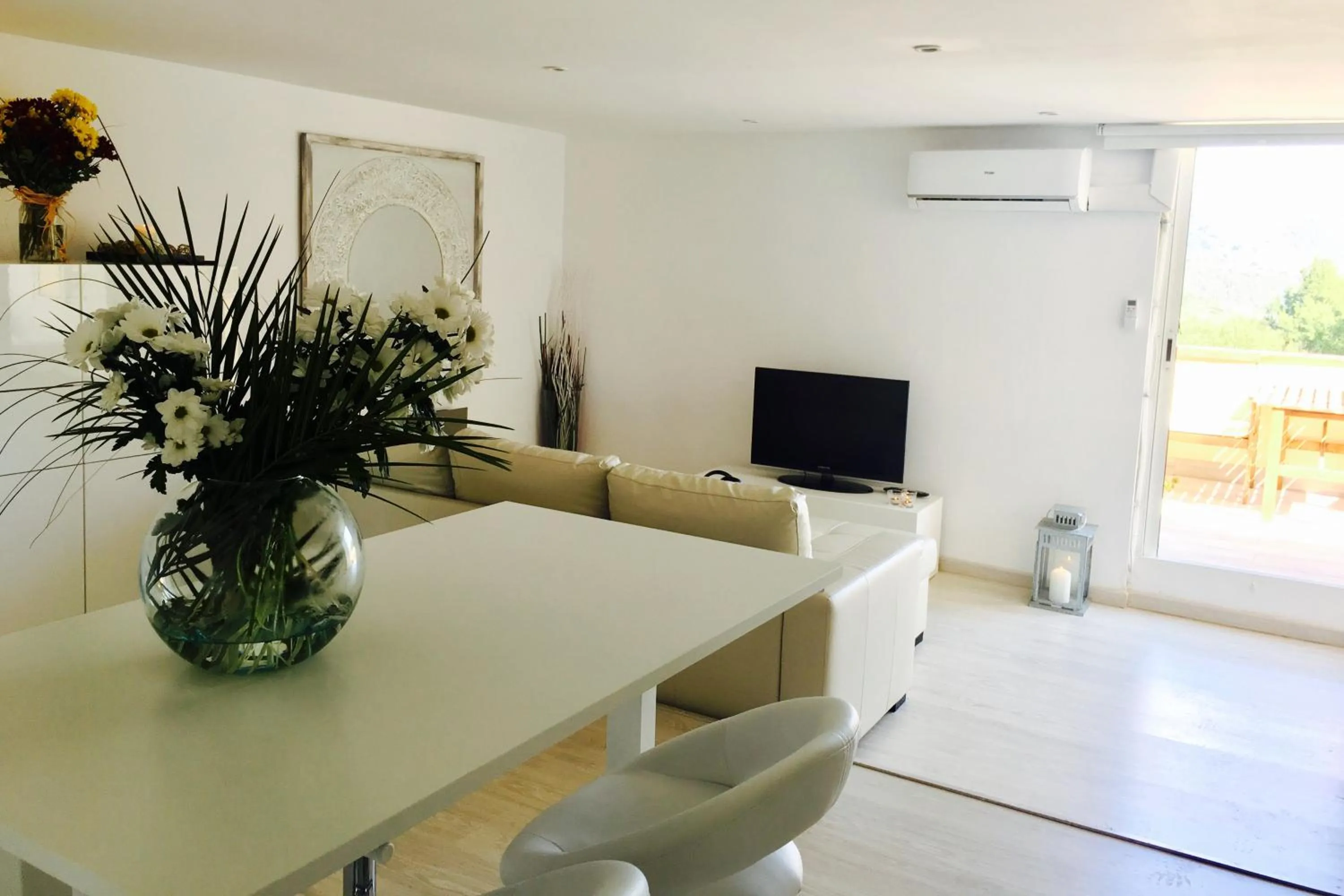 Living room in Panoramic Apartments Sitges