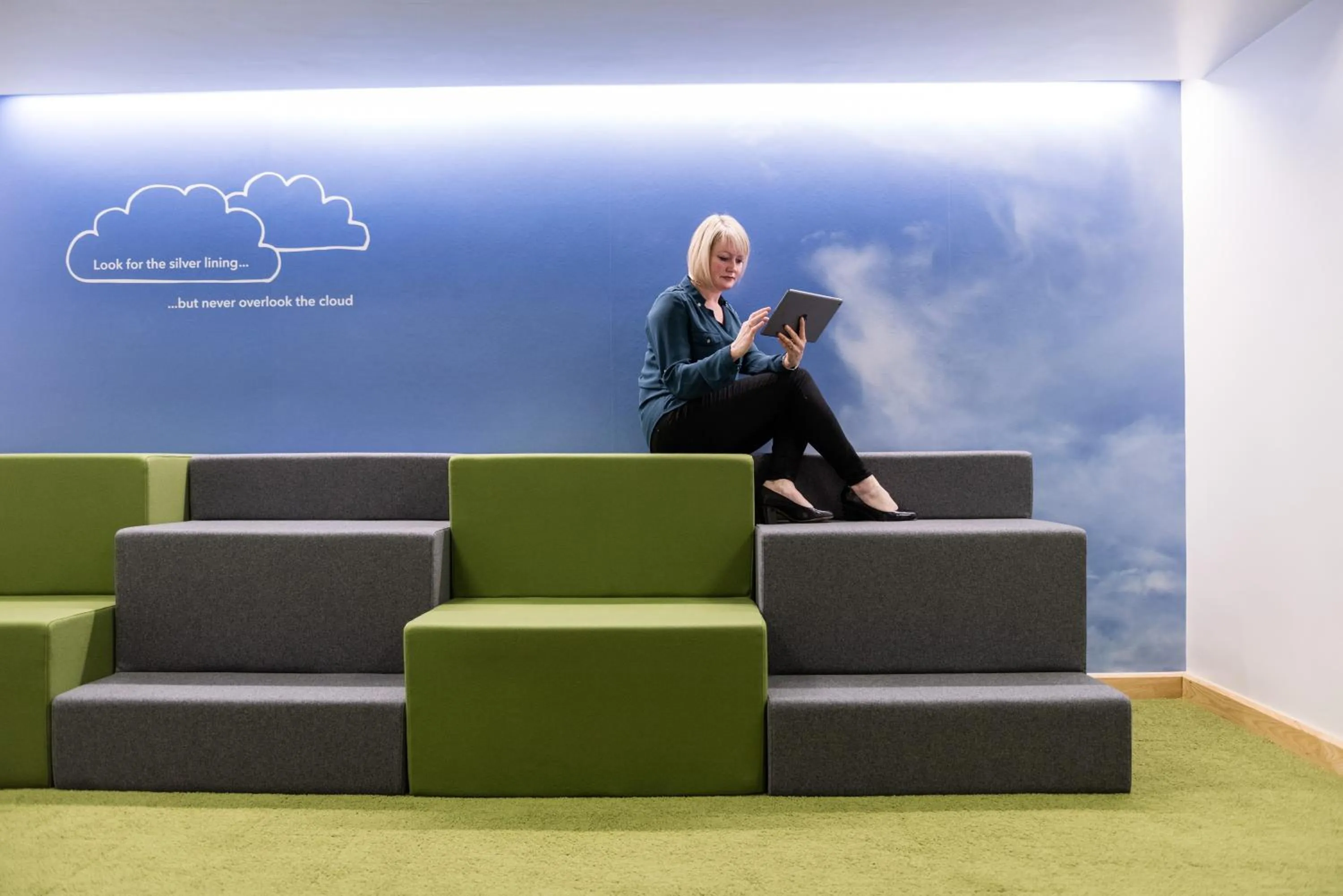 Seating area in Warwick Conferences - Scarman