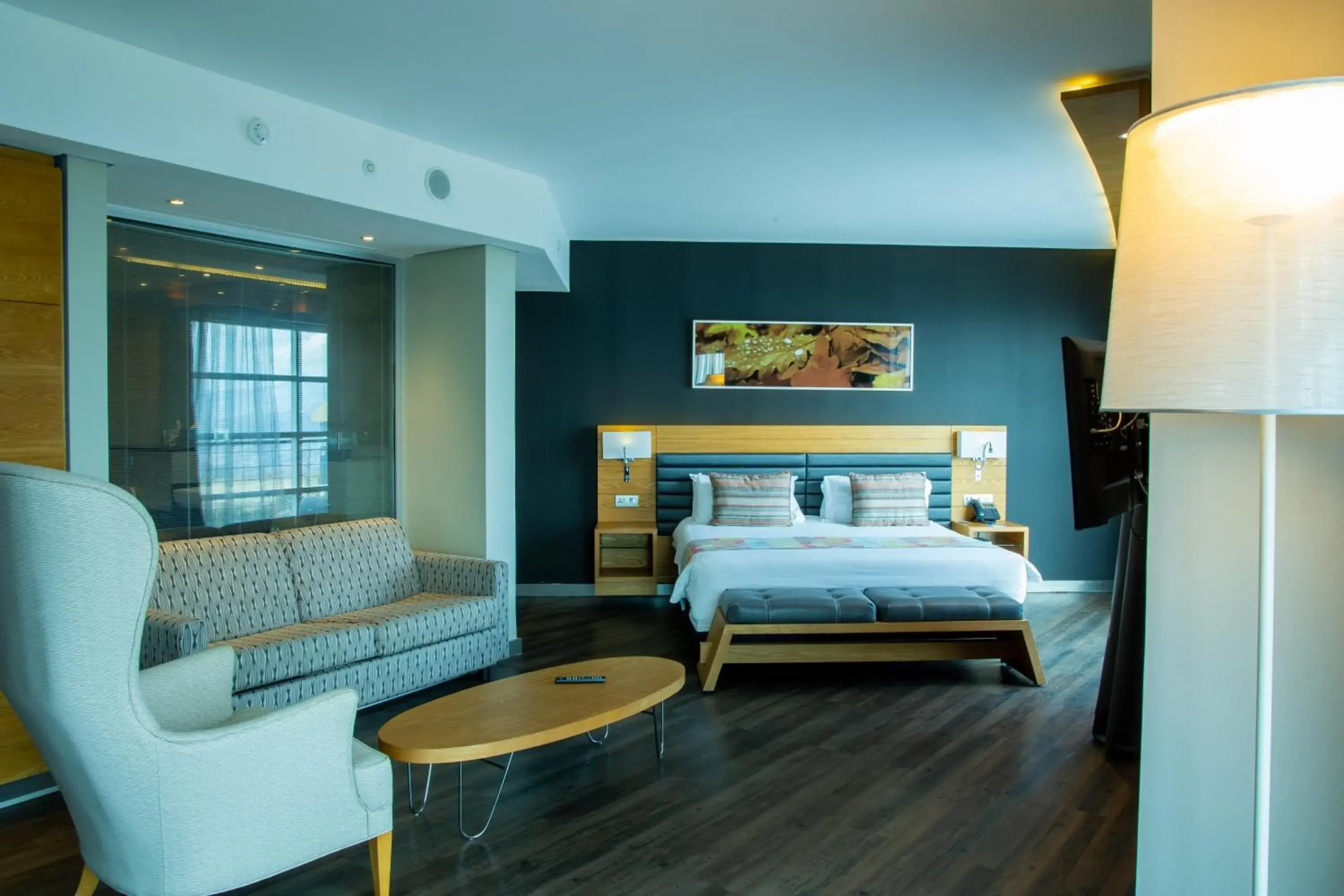 Bed in Ubumwe Grande Hotel Bed in Ubumwe Grande Hotel