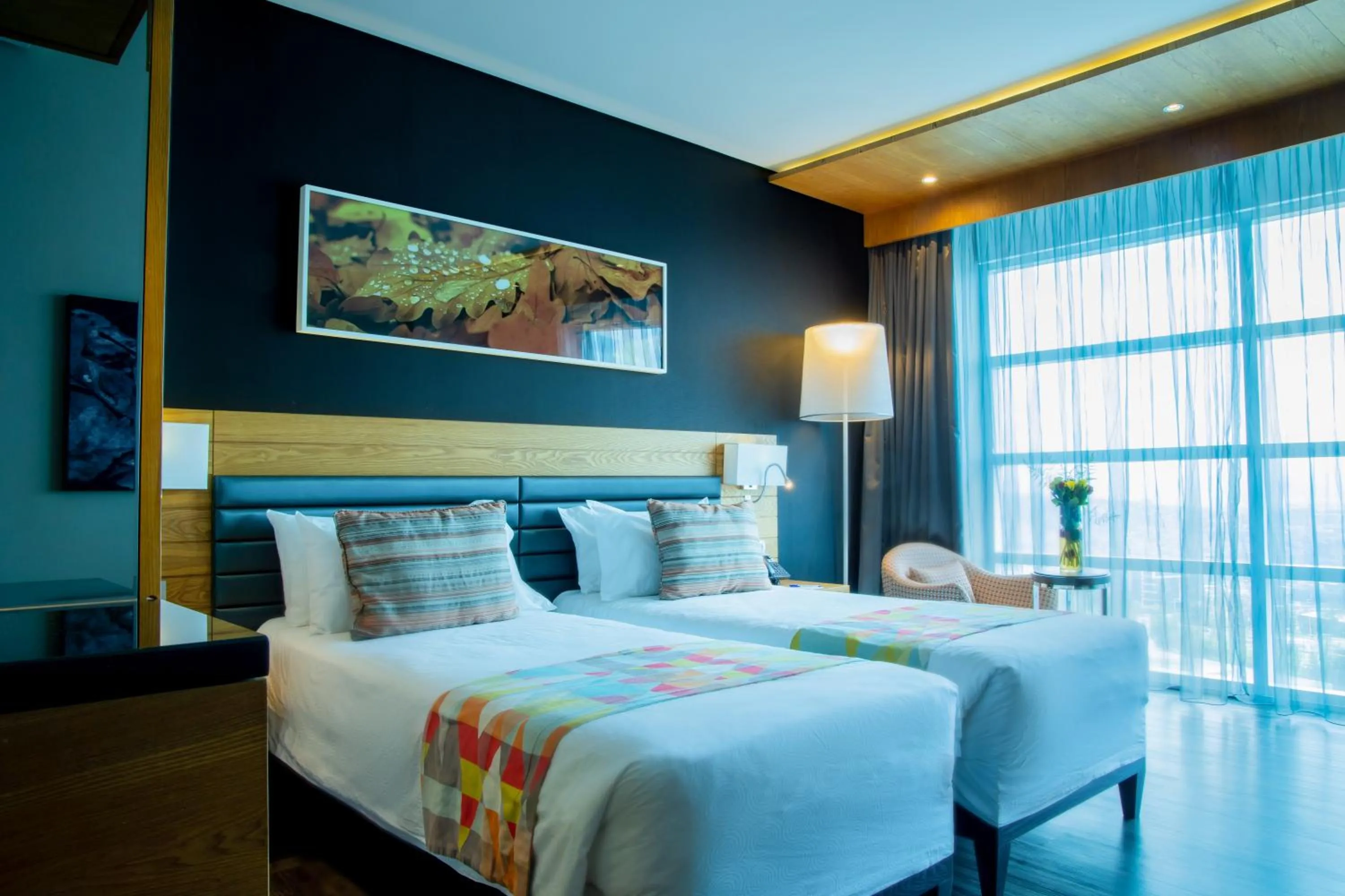 Bed in Ubumwe Grande Hotel