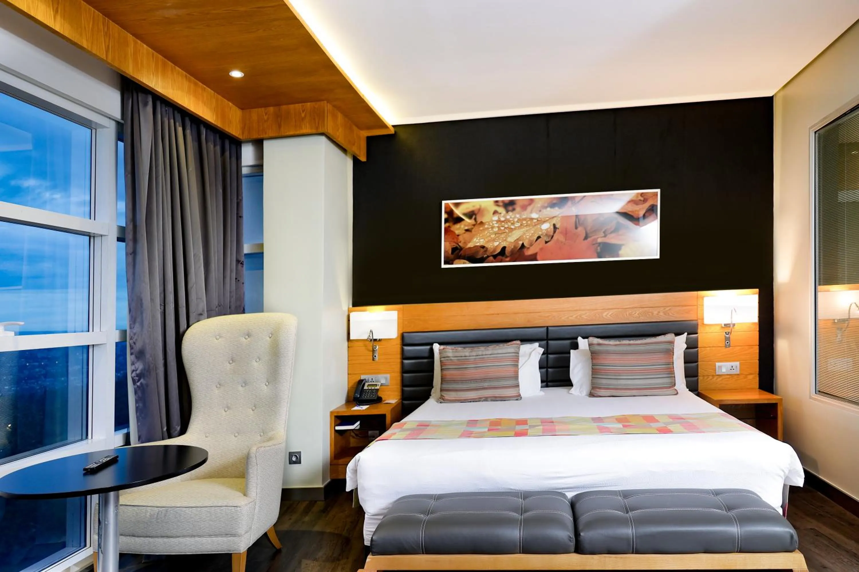 Bed in Ubumwe Grande Hotel