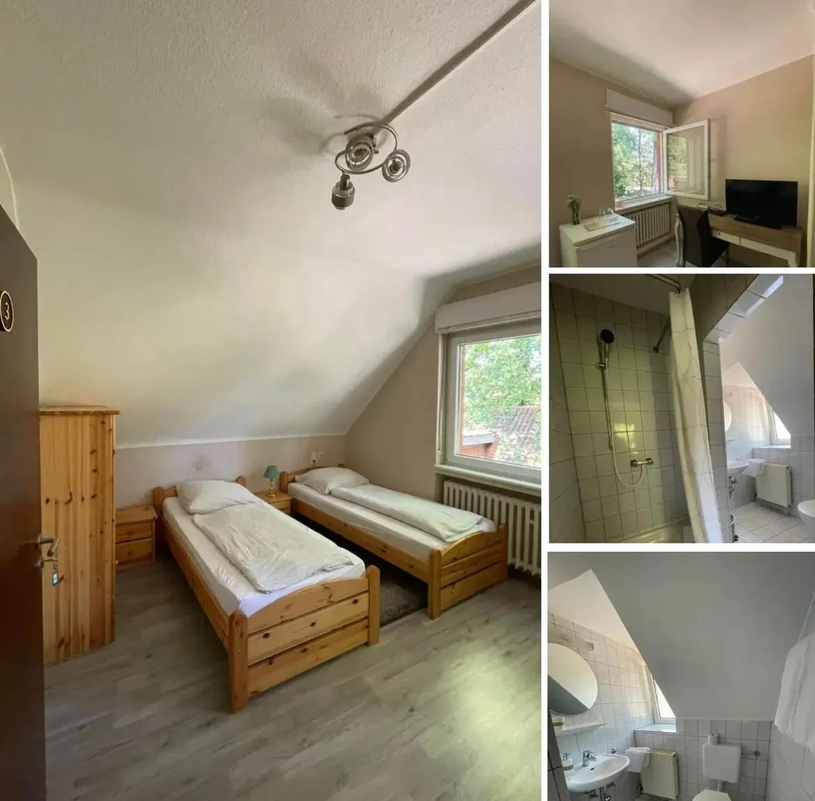 Bed in Hotel Haus Schürmann