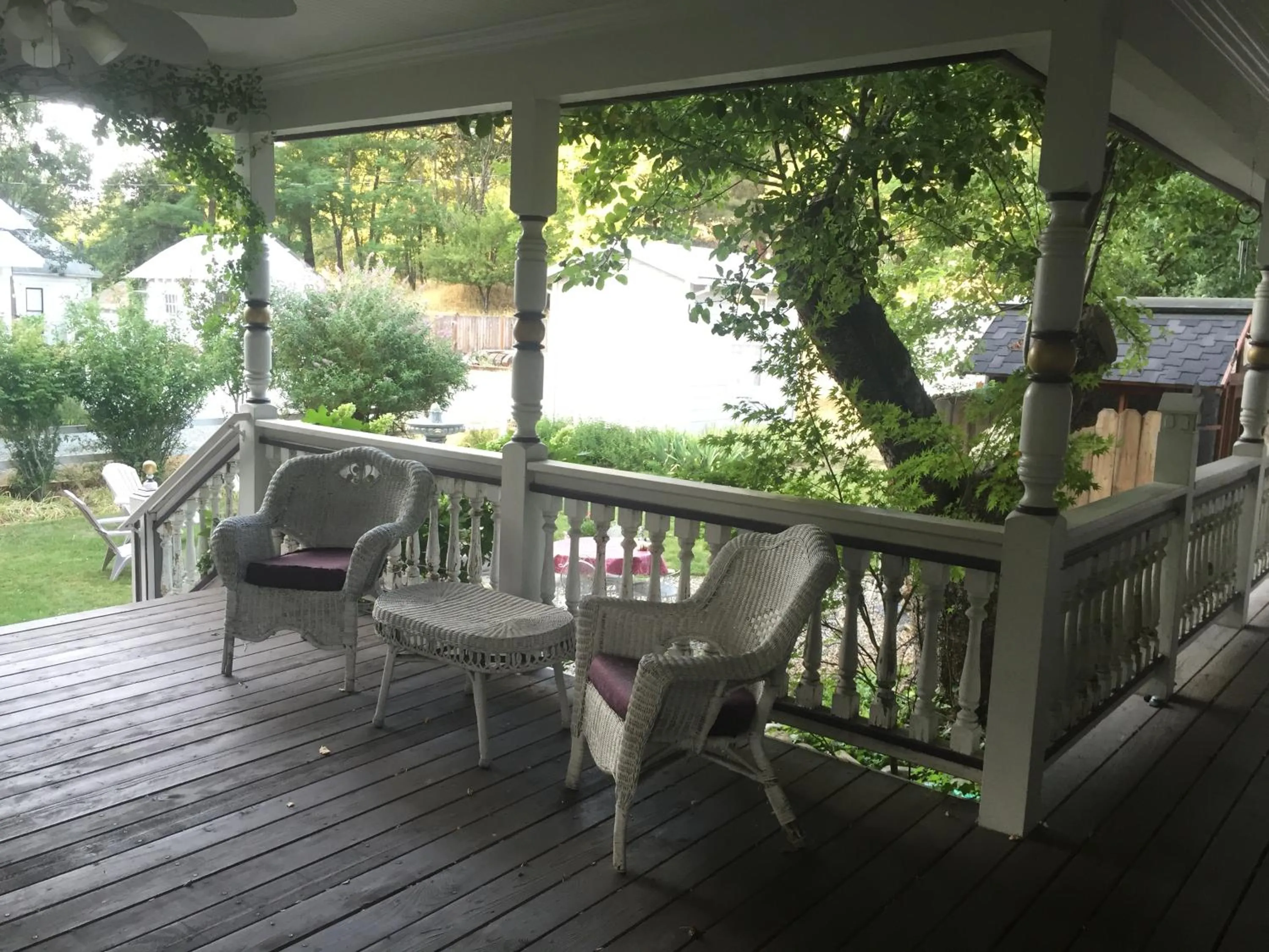 Balcony/Terrace in The Whitmore Inn
