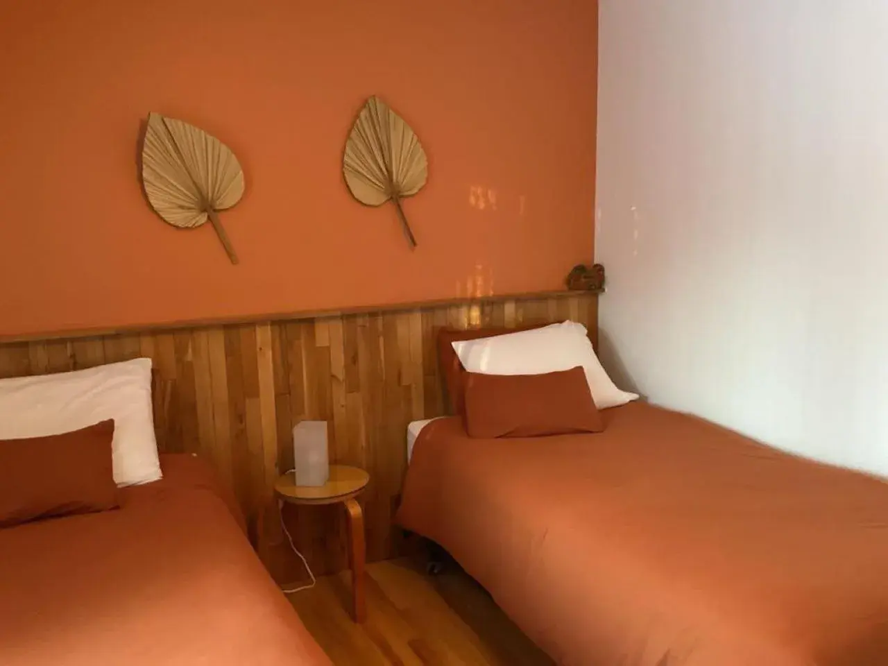 Twin Room with Balcony in Gite du Lac Docteur Twin Room with Balcony in Gite du Lac Docteur