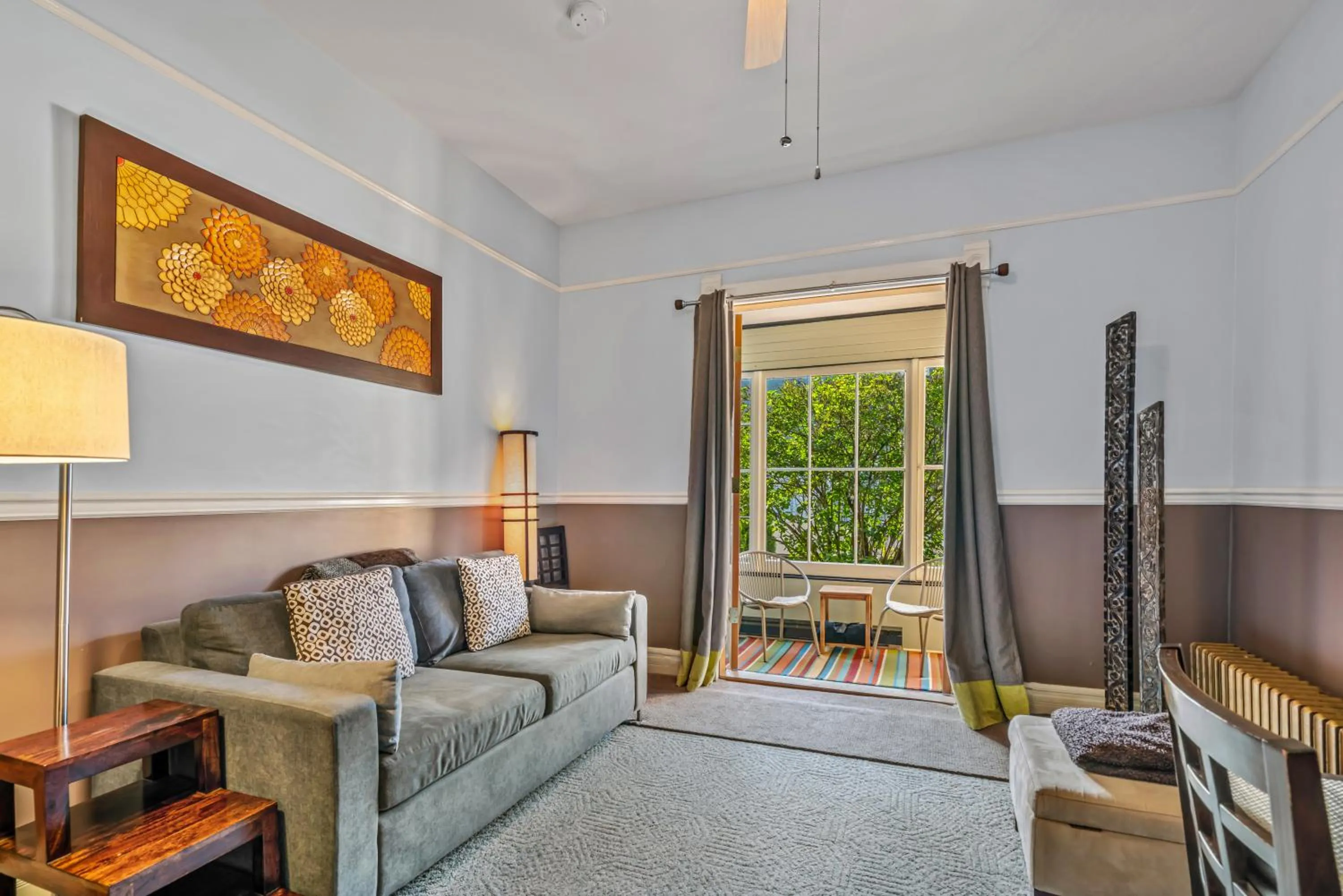 Living room in Cloudside Hotel