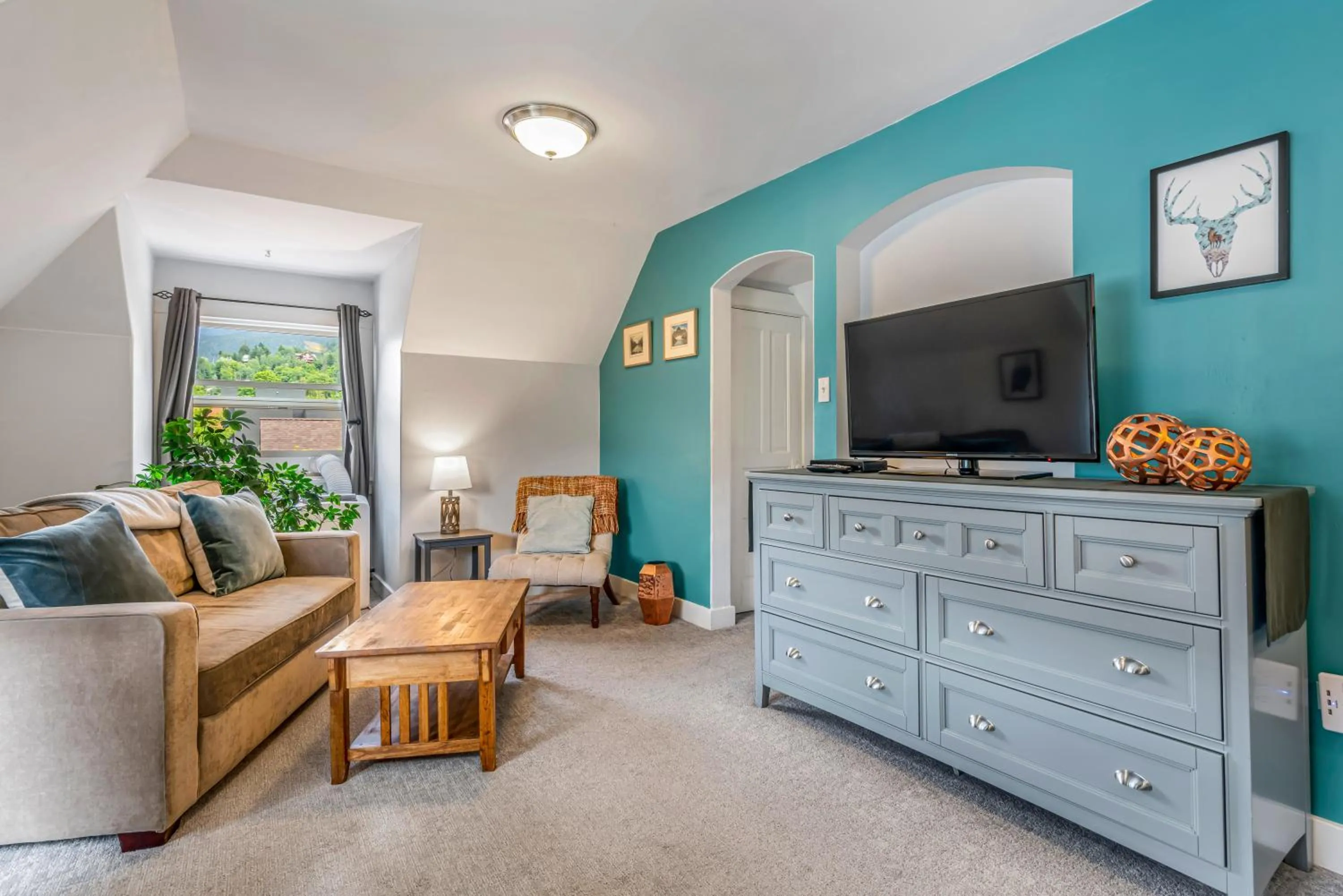 Living room in Cloudside Hotel