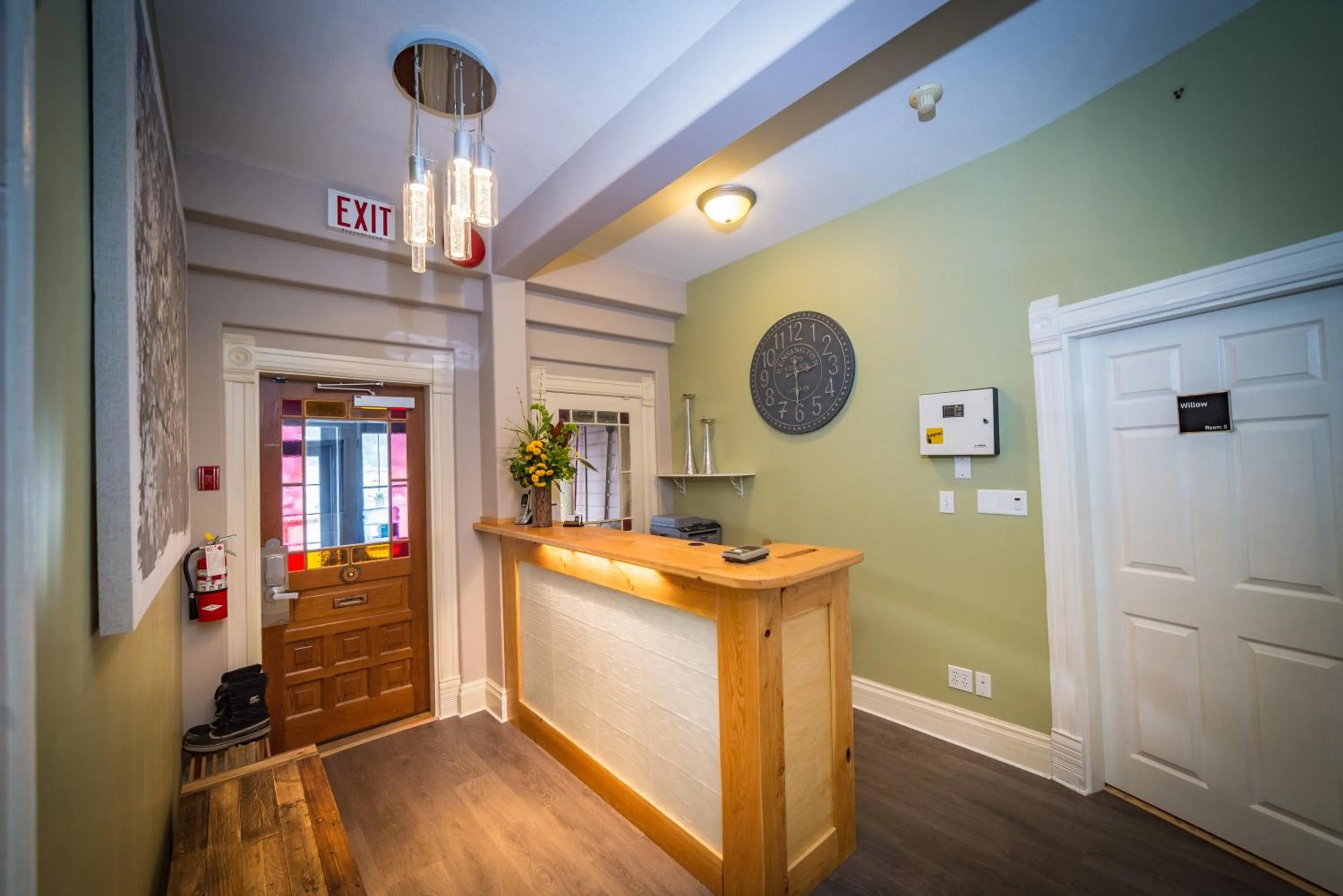 Lobby or reception in Cloudside Hotel