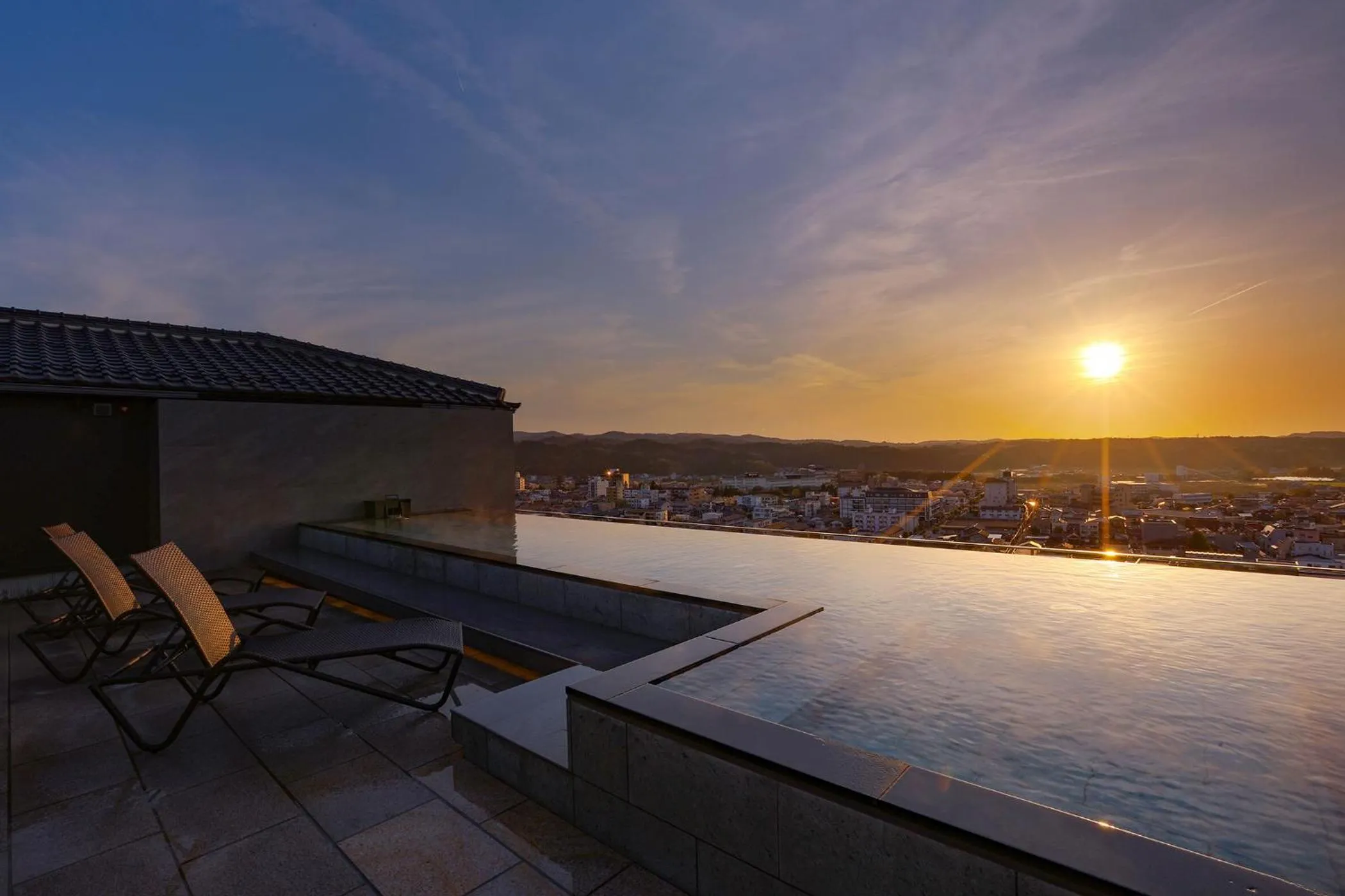 Open Air Bath in Ooedo Onsen Monogatari Premium Yamashitaya