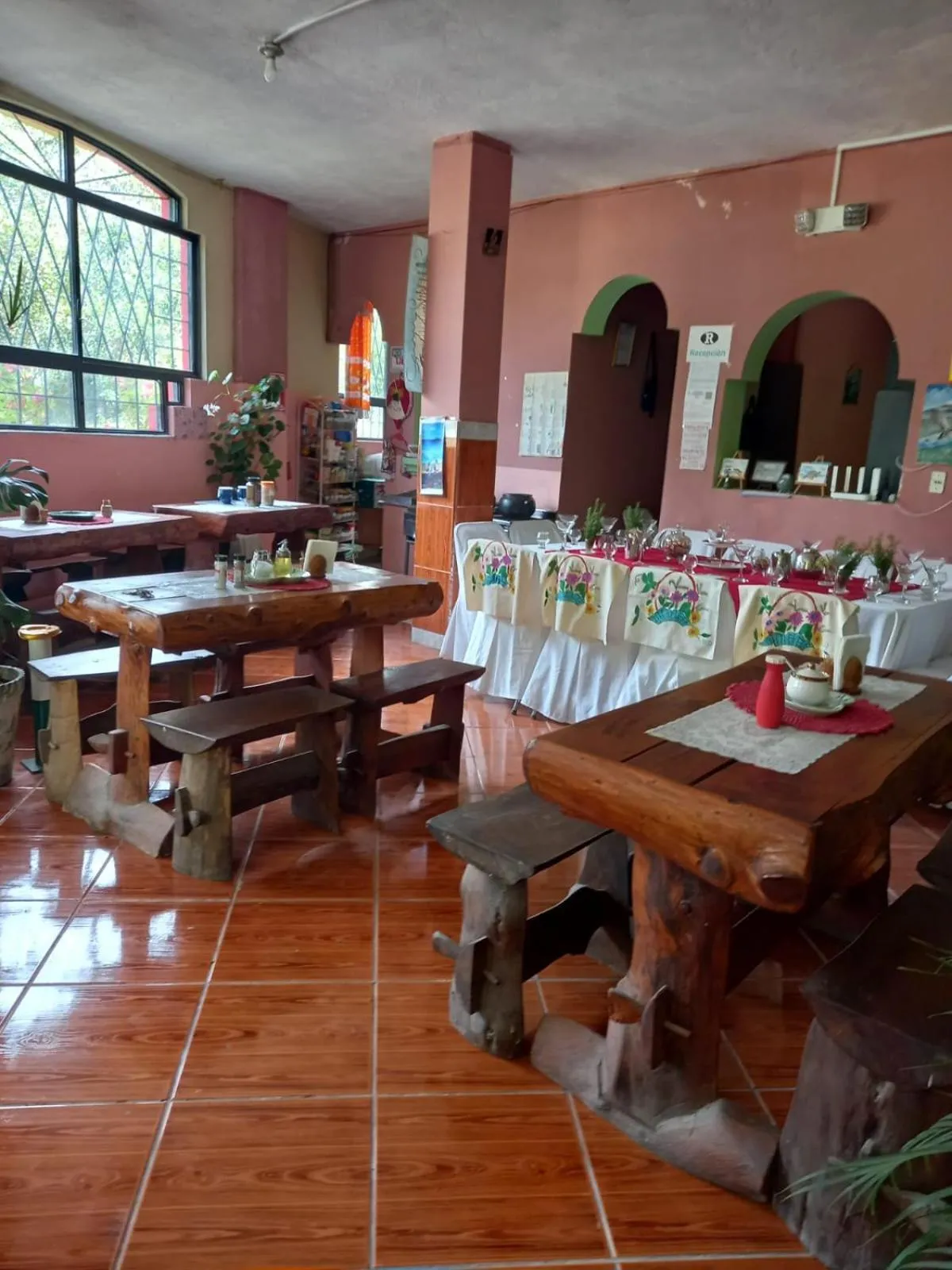 Dining area in Casa Huespedes El Molino