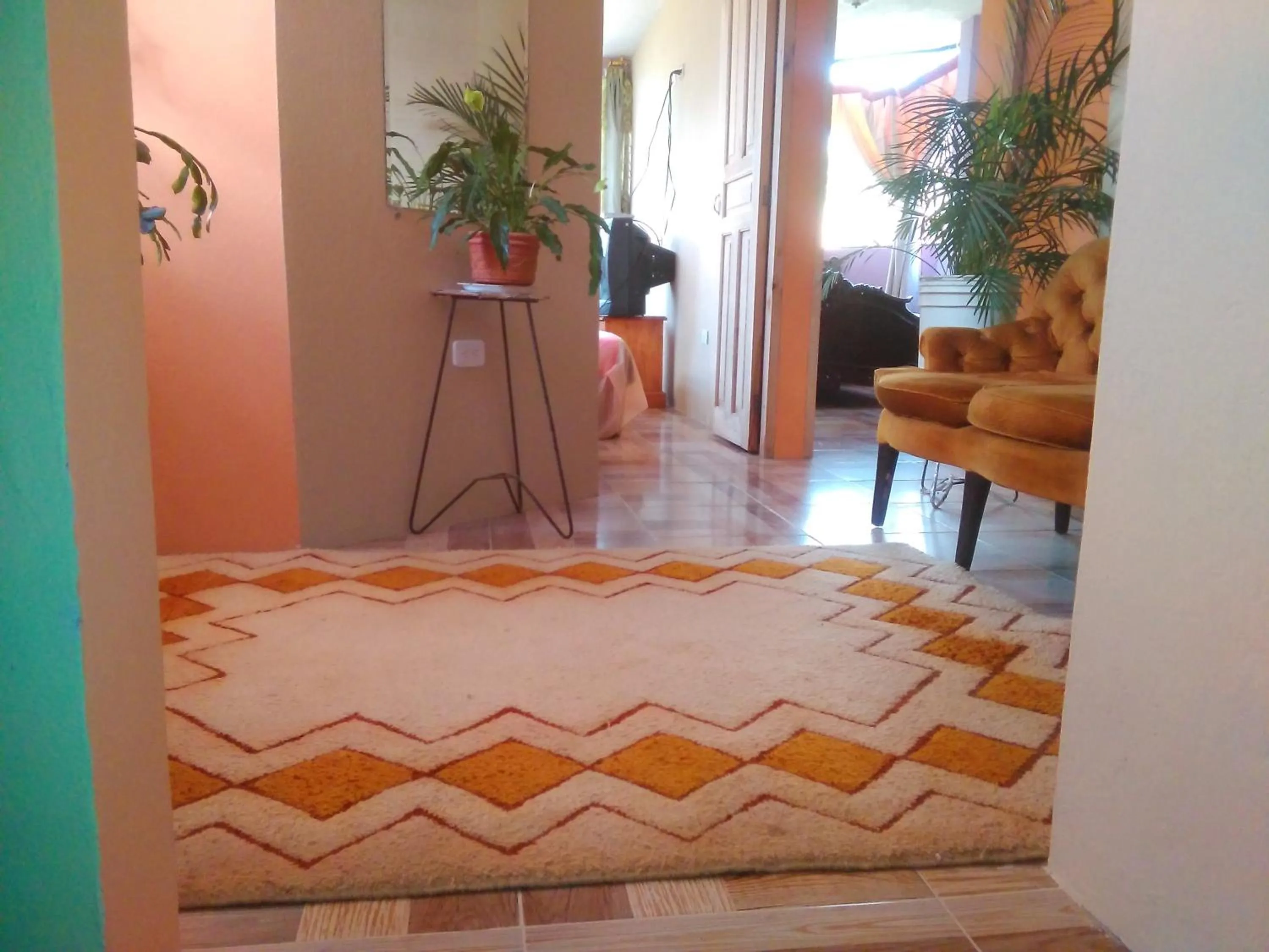Living room in Casa Huespedes El Molino