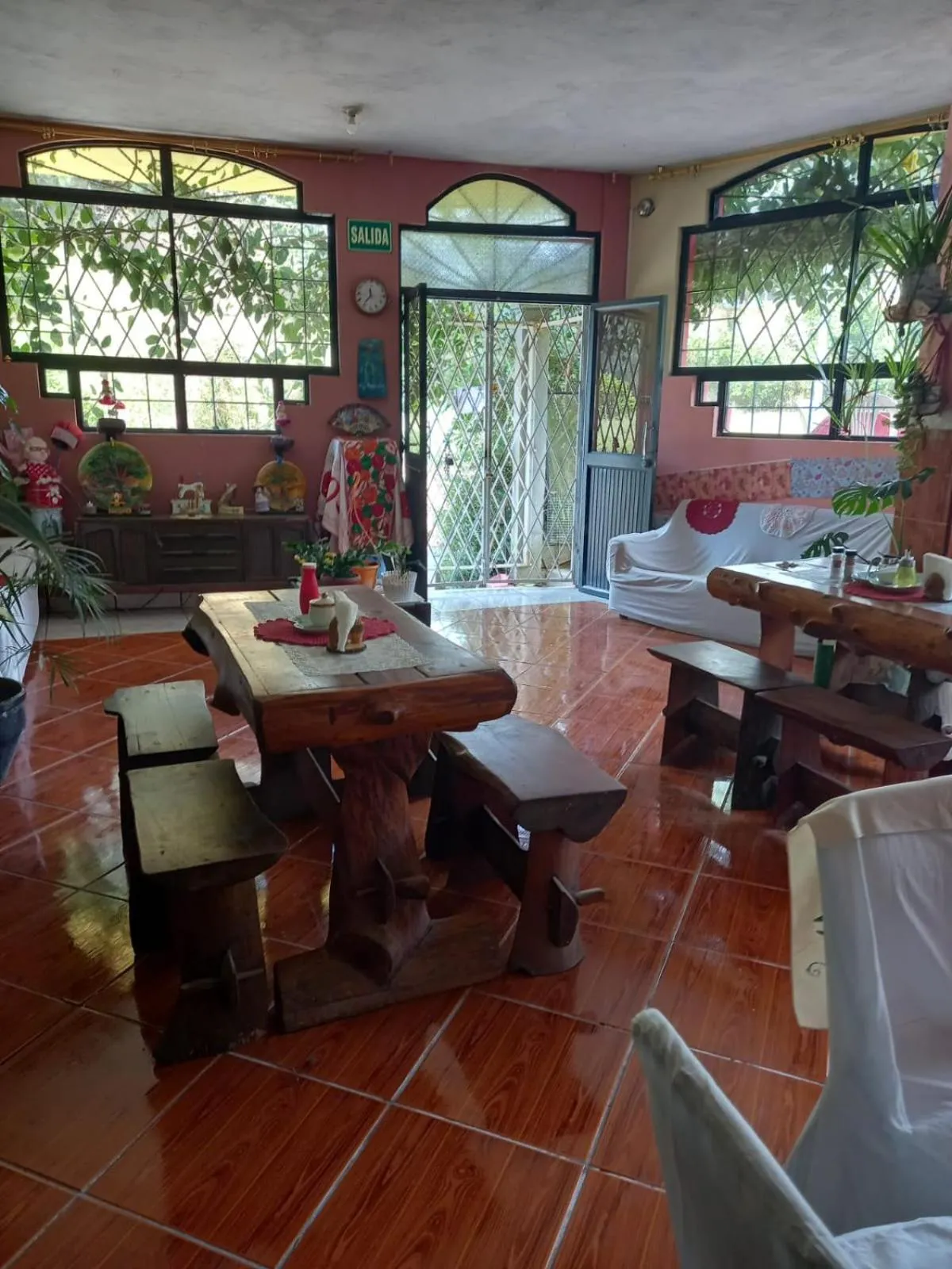 Living room in Casa Huespedes El Molino