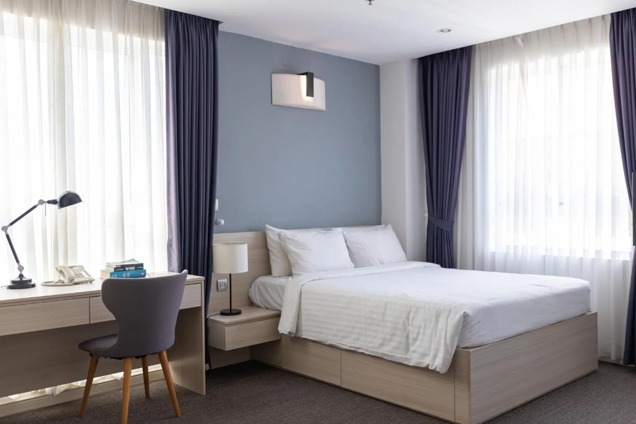 Bedroom, Bed in Đô Thành Residence by DDH