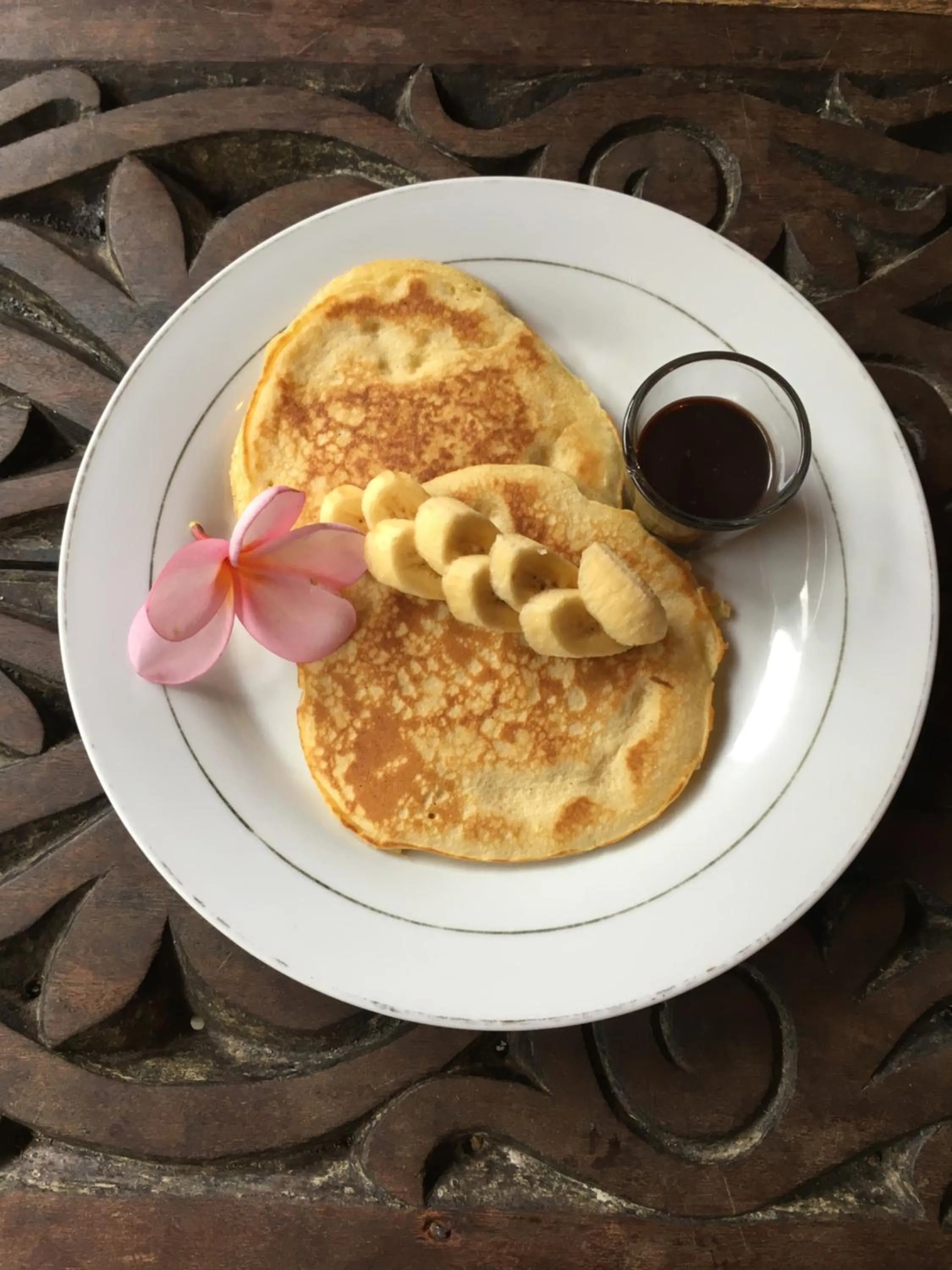 Food in Jungle Inn Bukit lawang