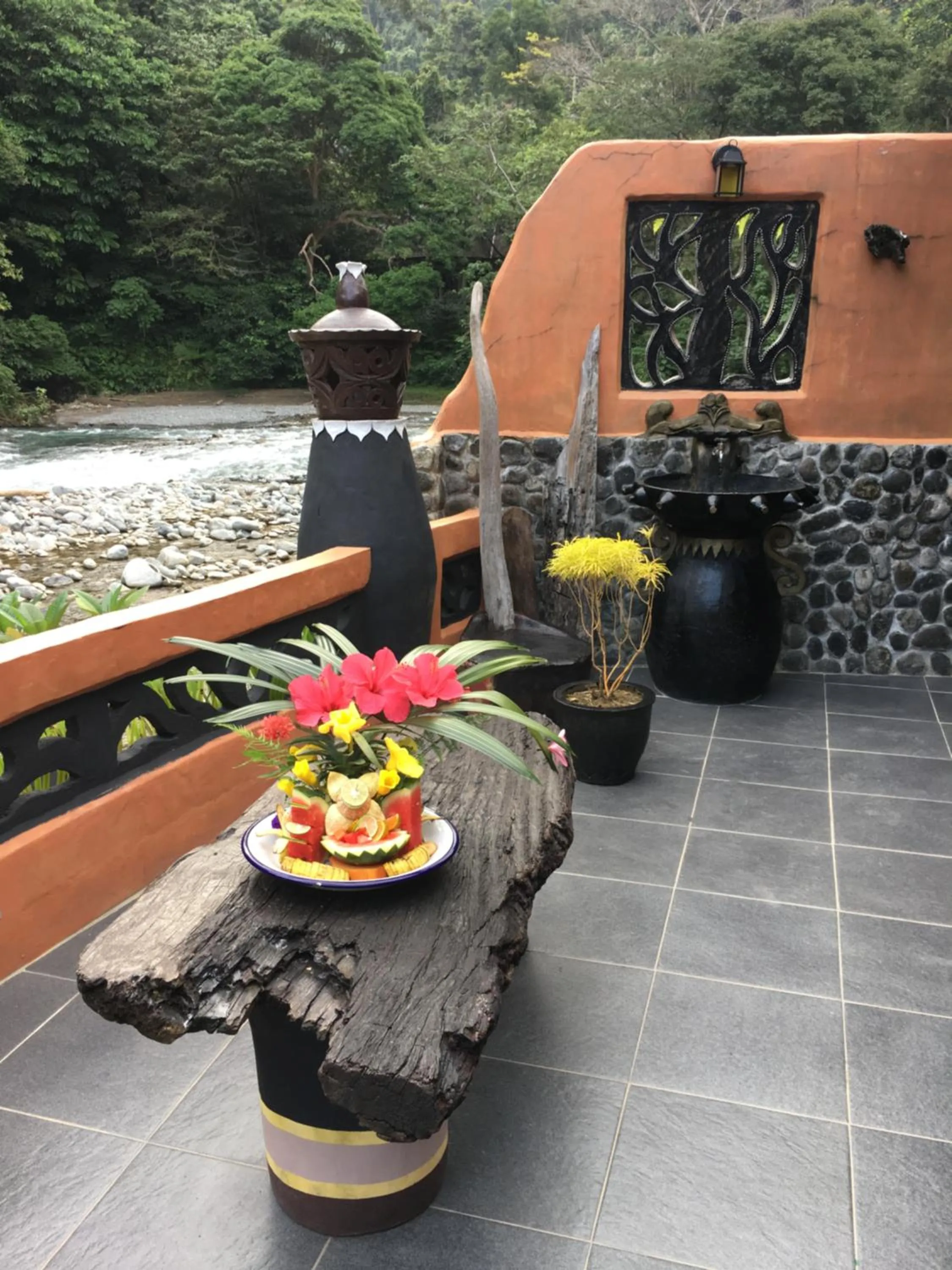 Balcony/Terrace in Jungle Inn Bukit lawang