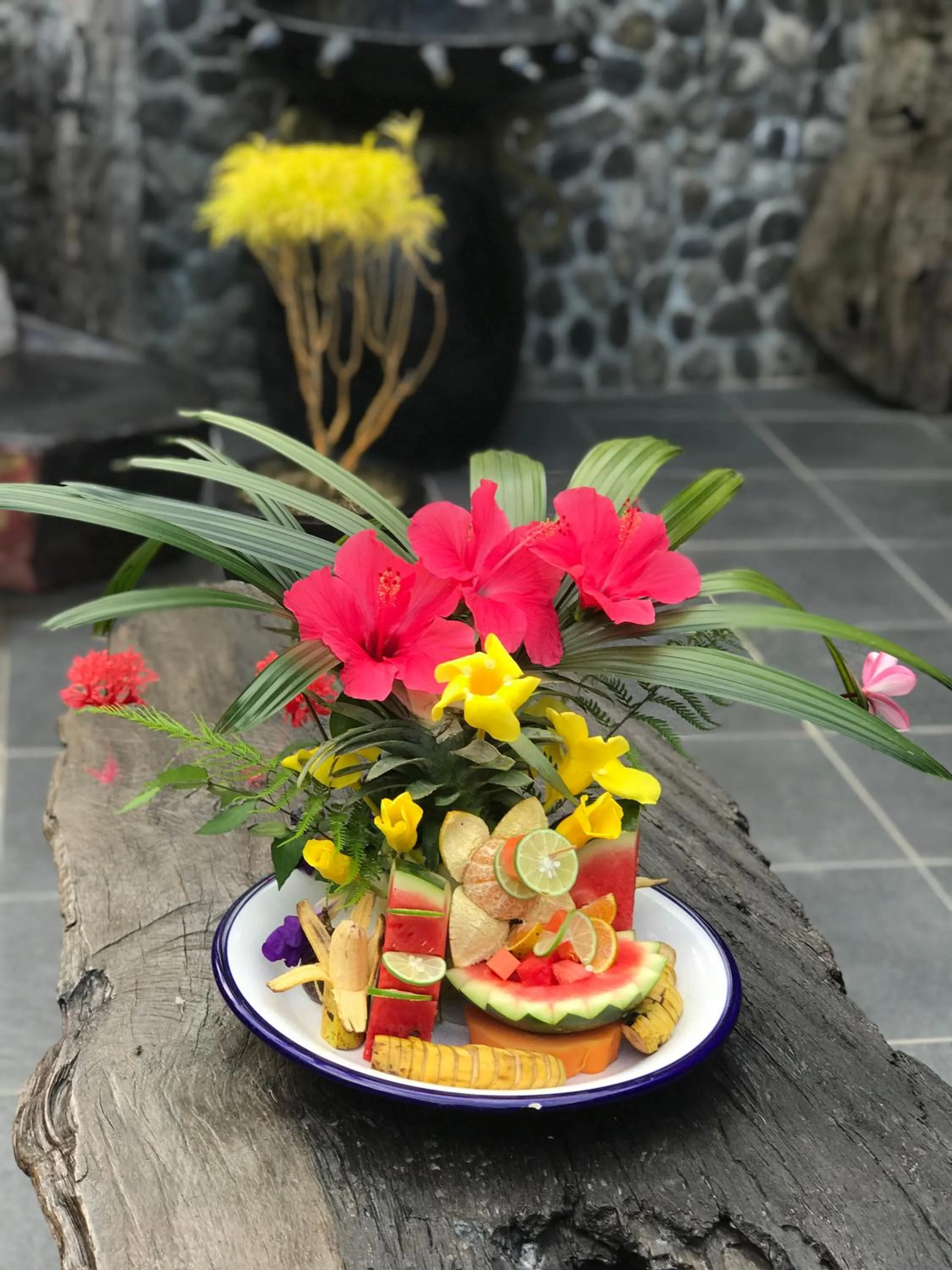 Food in Jungle Inn Bukit lawang