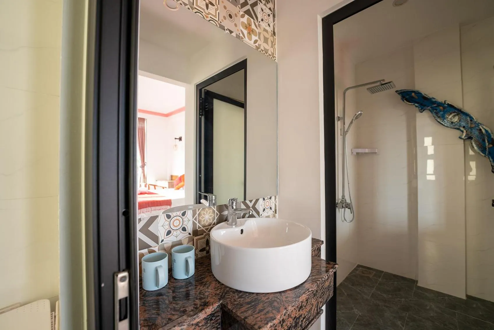 Bathroom in Hung Do Beach Homestay