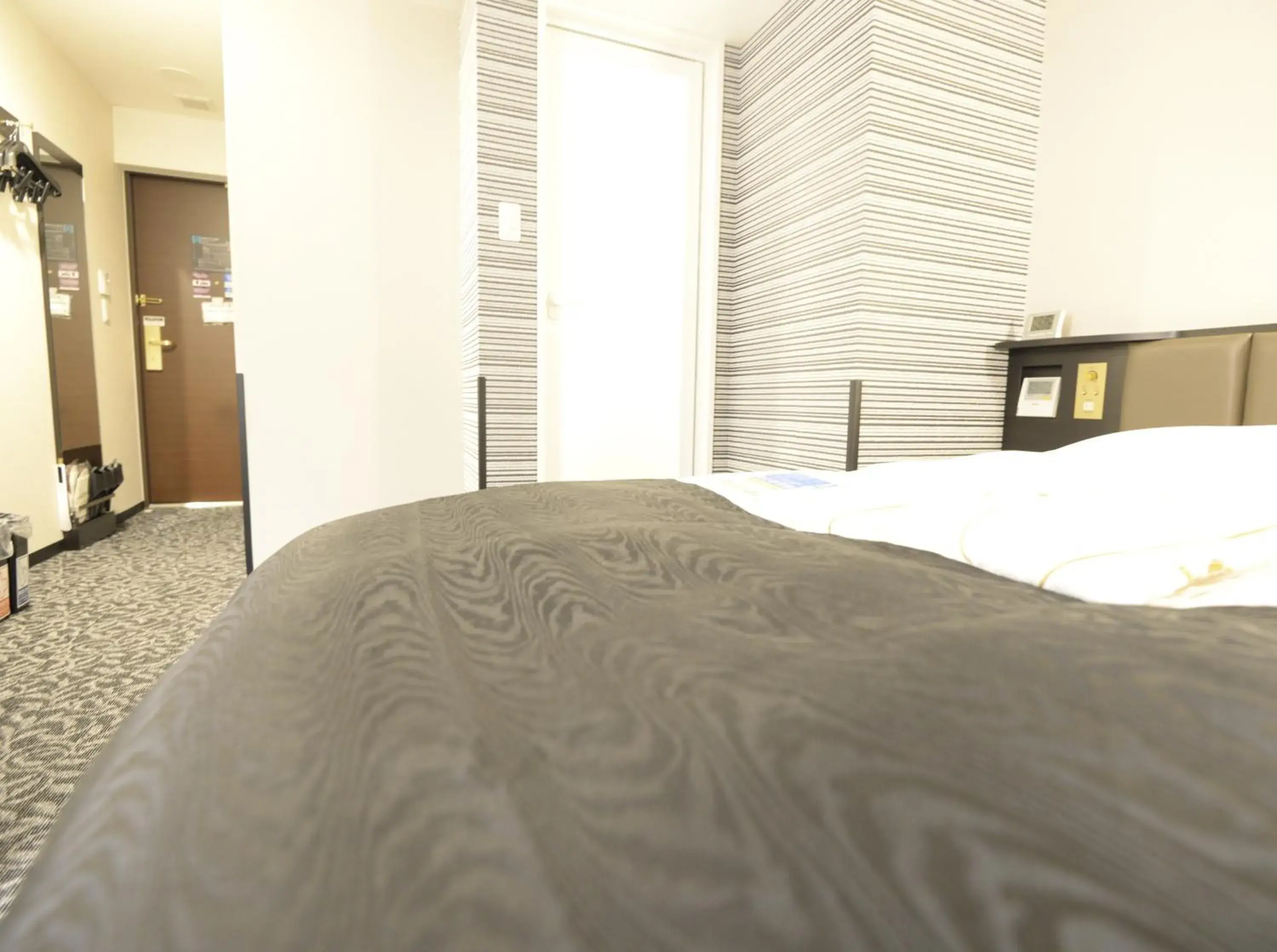 Photo of the whole room, Bed in APA Hotel Kamataeki-Higashi Photo of the whole room, Bed in APA Hotel Kamataeki-Higashi