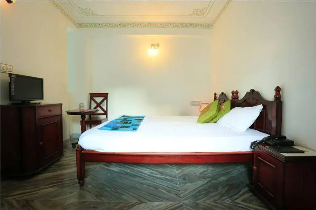 Bedroom in Hotel Janak Niwas Bedroom in Hotel Janak Niwas