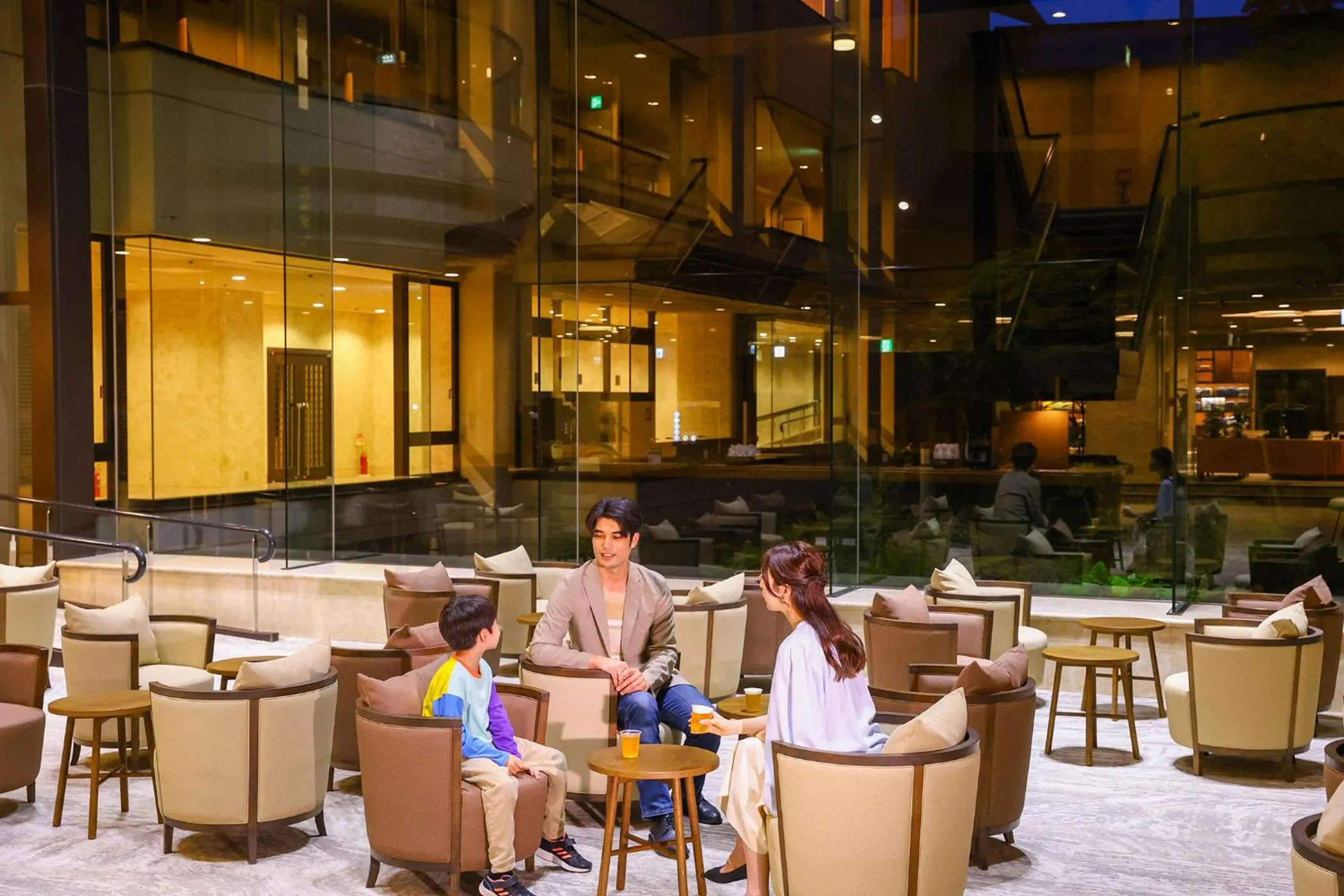 Lounge or bar in Ooedo Onsen Monogatari Premium Hotel Sokan