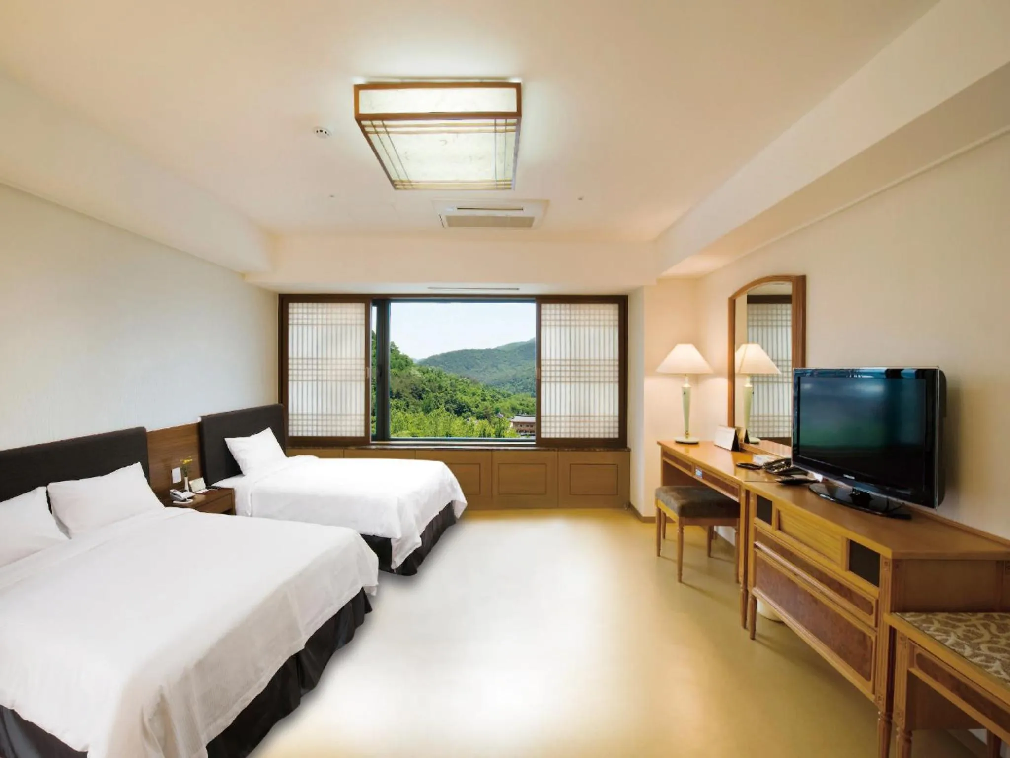 Street view, Bed in The K Hotel Gyeongju