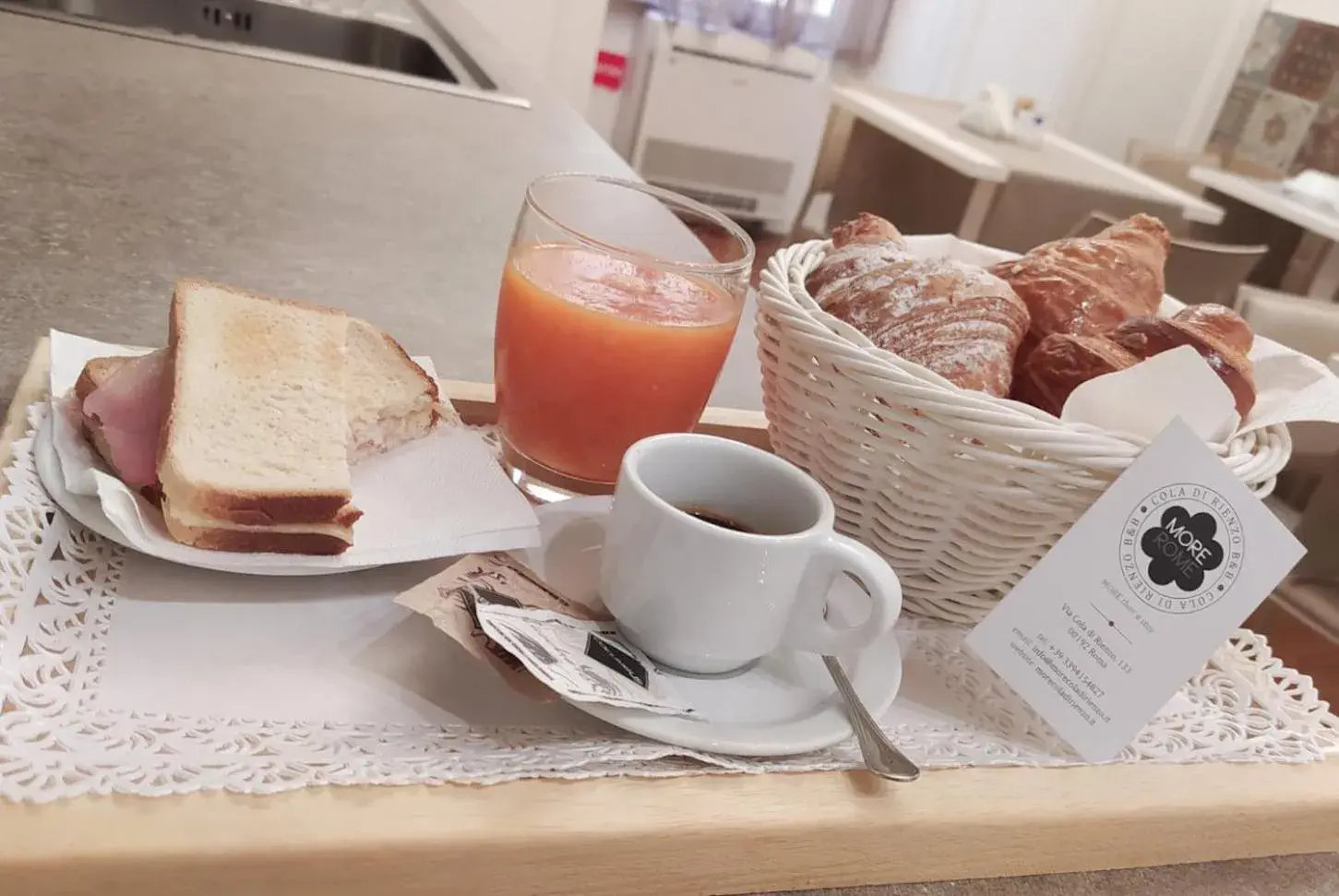 Breakfast in More Cola di Rienzo B&B Breakfast in More Cola di Rienzo B&B