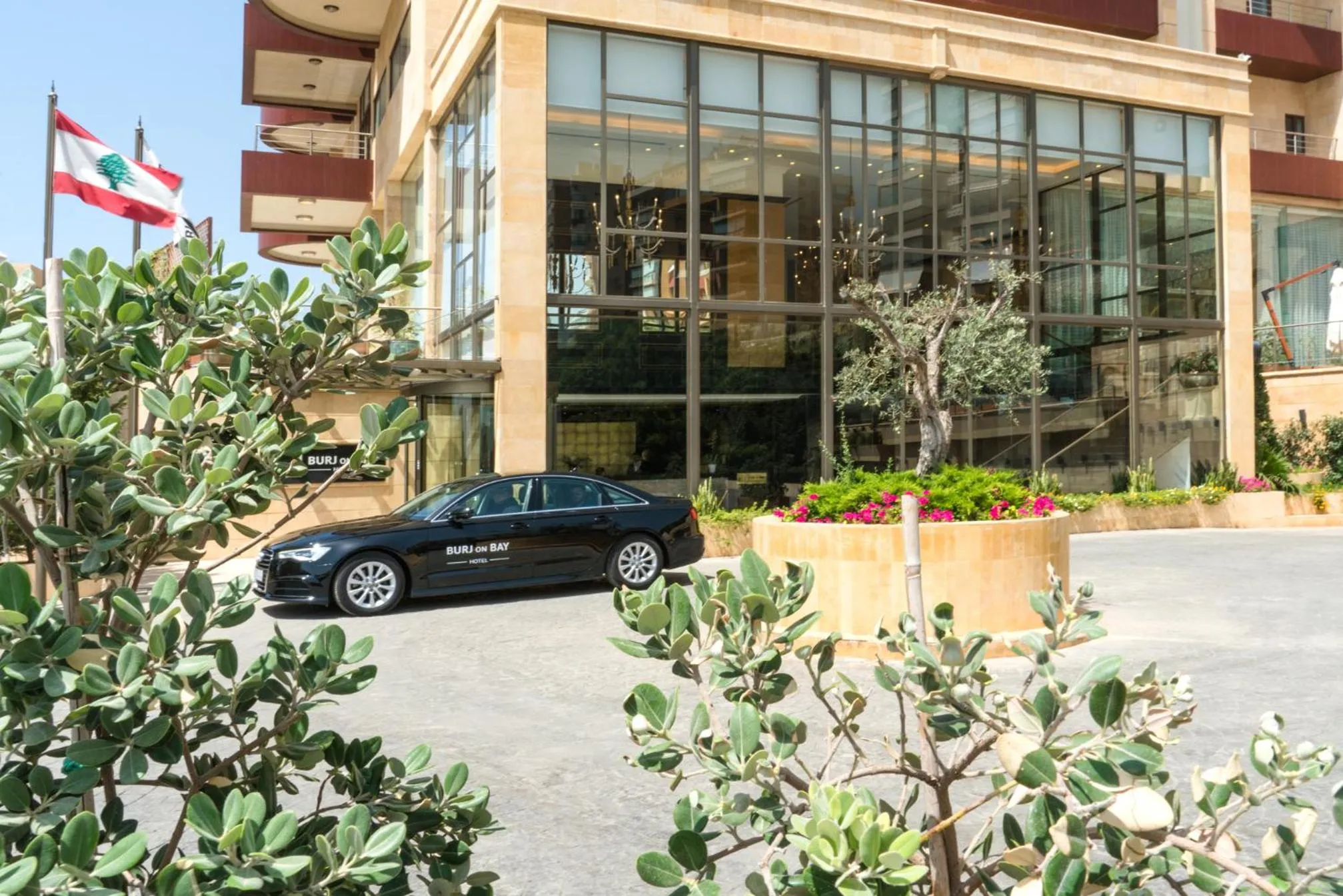 Facade/entrance in BURJ ON BAY Hotel