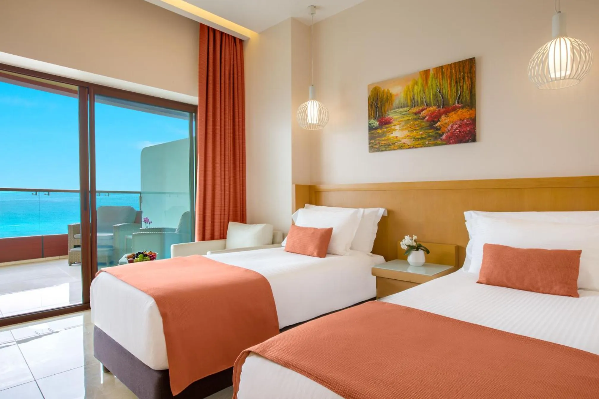 Bedroom, Bed in BURJ ON BAY Hotel