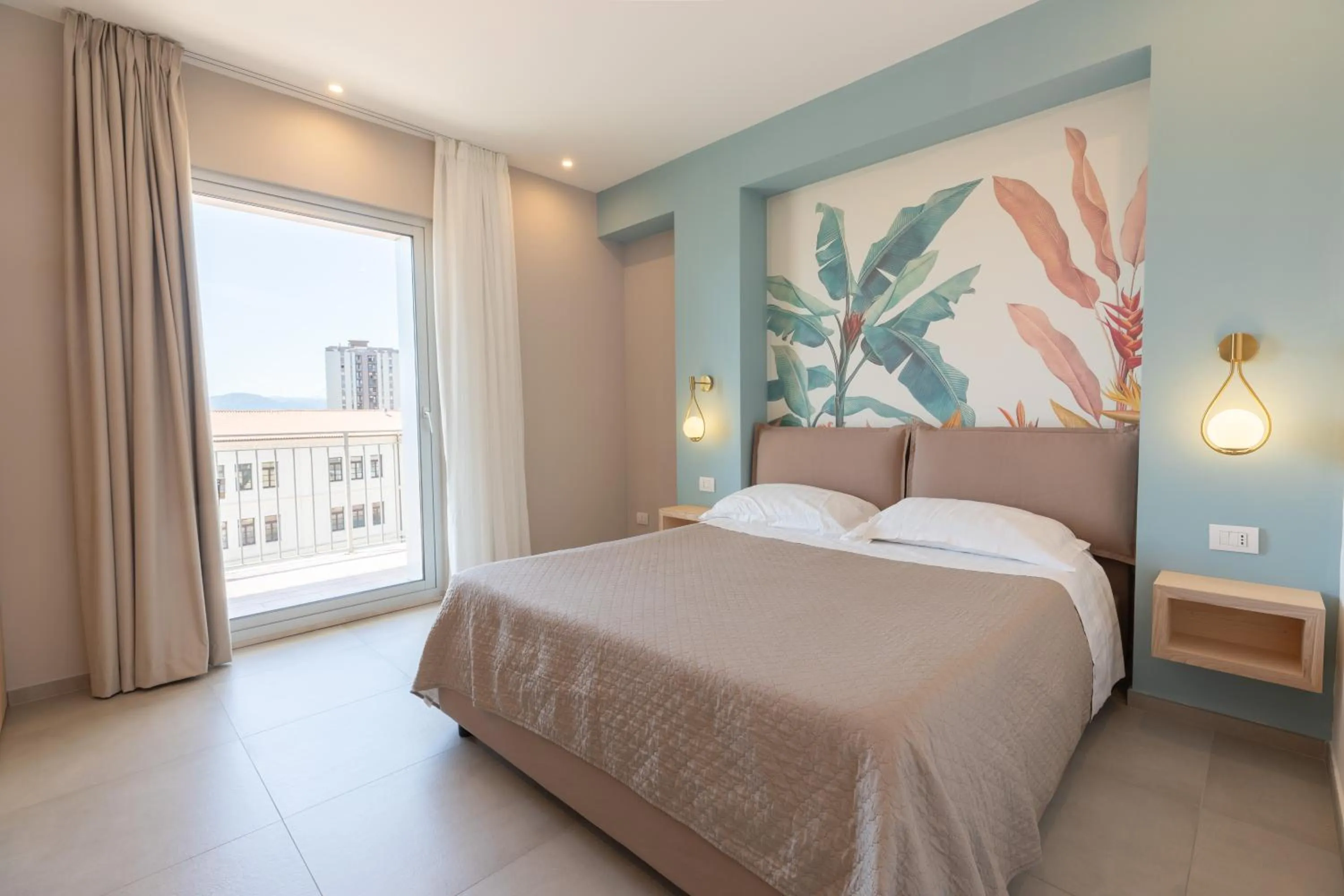 Bedroom, Bed in Antares Rooms and Suites