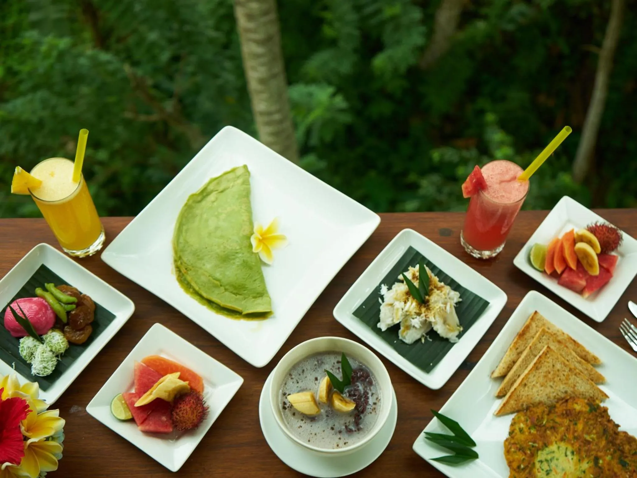 Restaurant/places to eat in Eden House Ubud