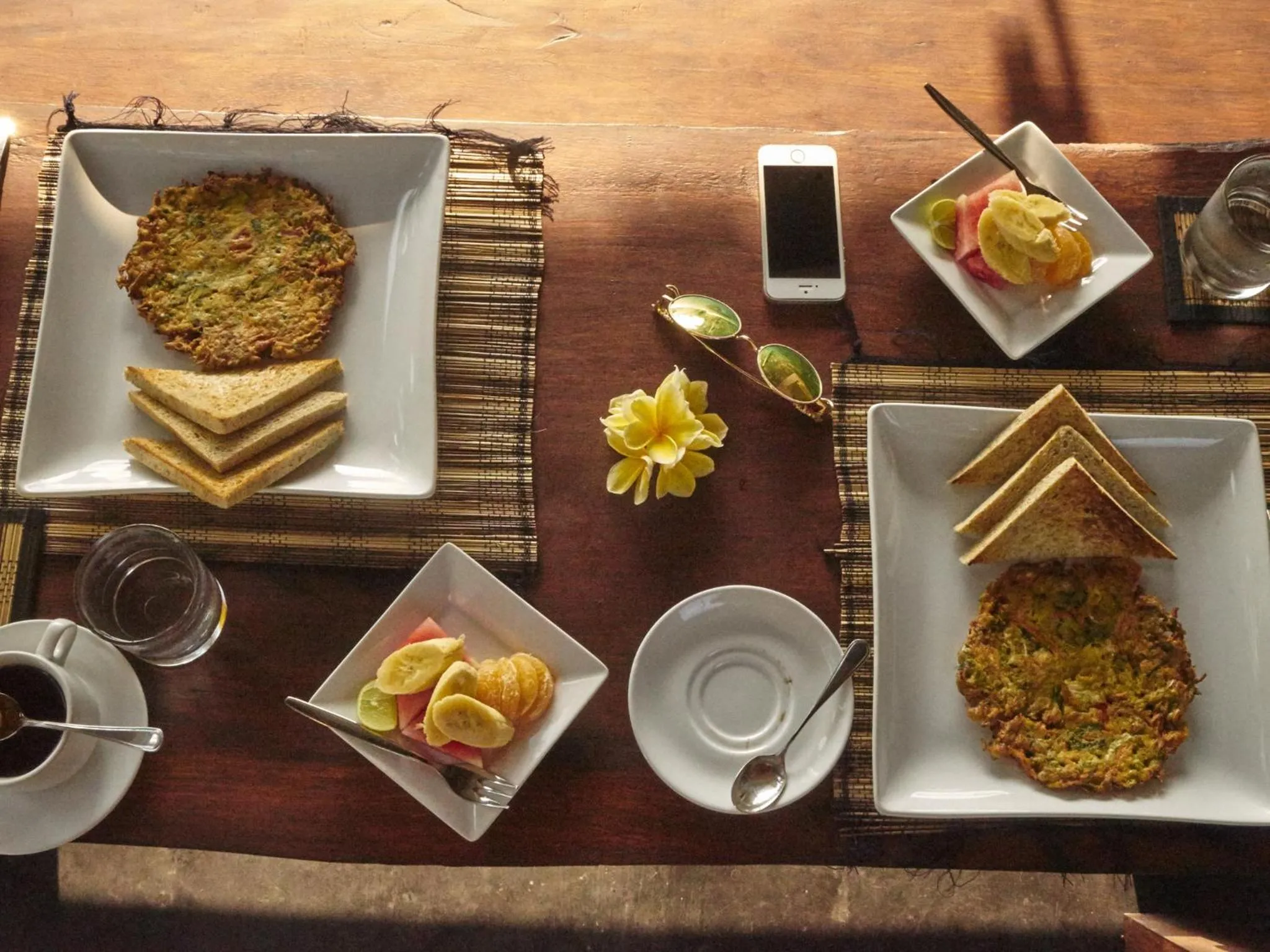 Food close-up in Eden House Ubud