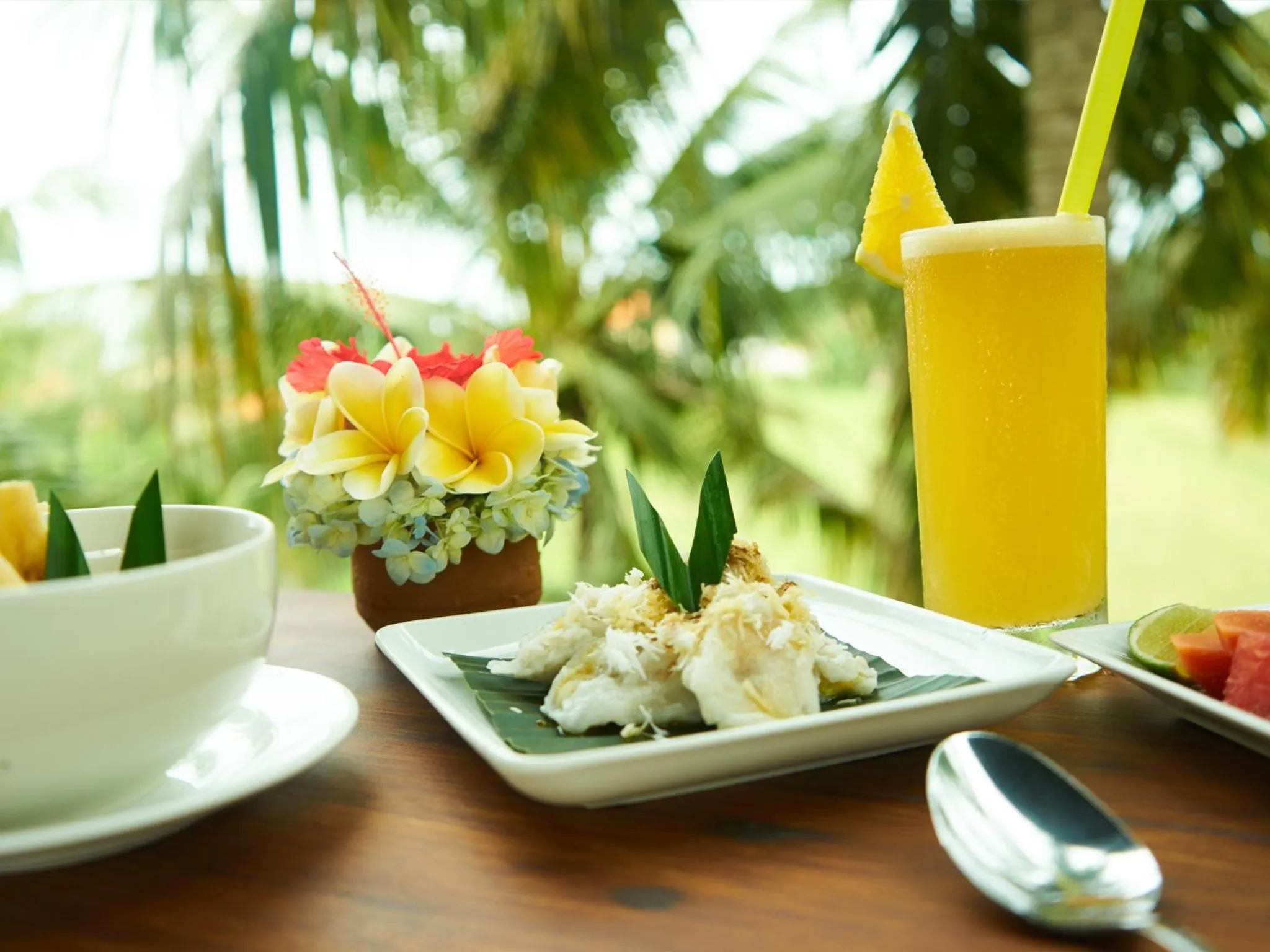 Food close-up in Eden House Ubud
