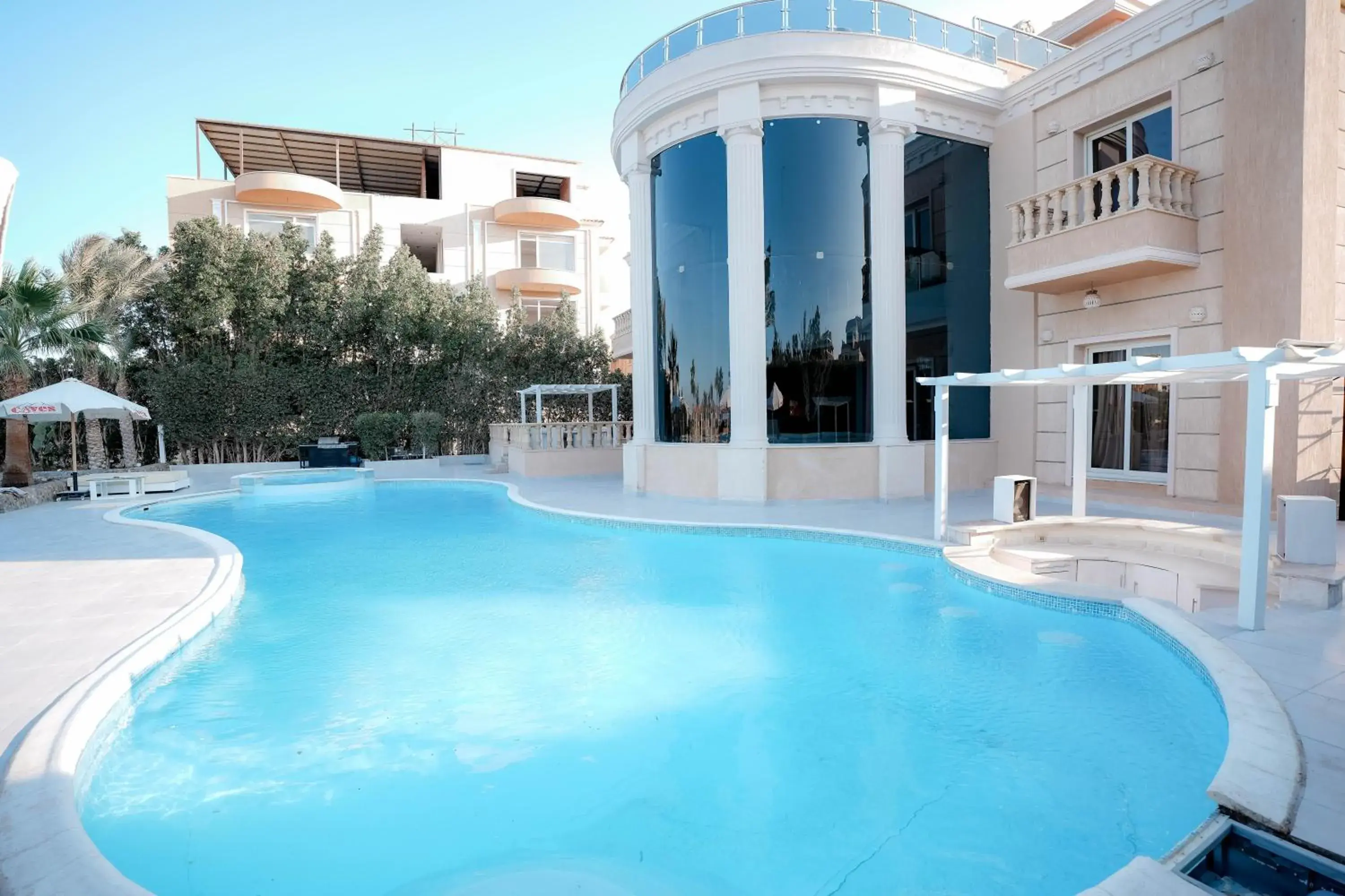 Swimming pool in Caves Beach Resort Adults Only Swimming pool in Caves Beach Resort Adults Only