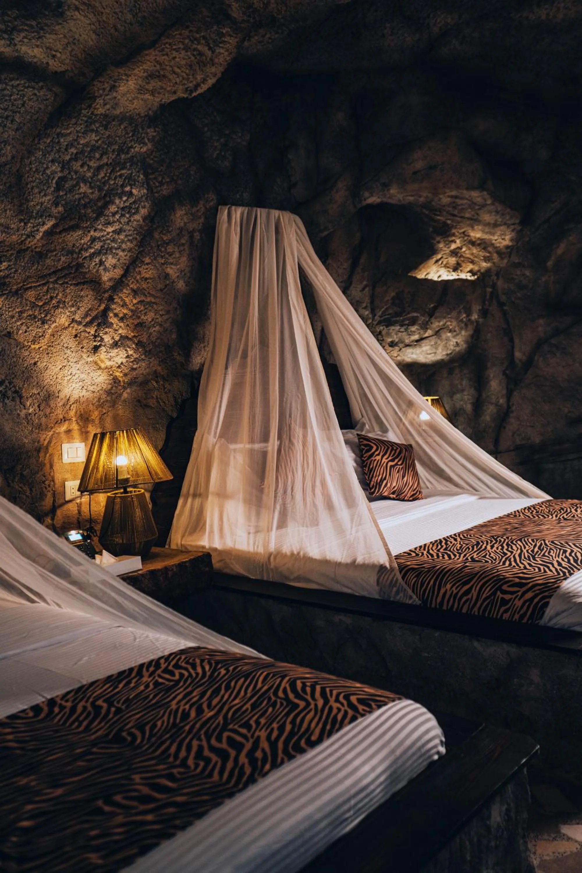 Bed in Caves Beach Resort Adults Only