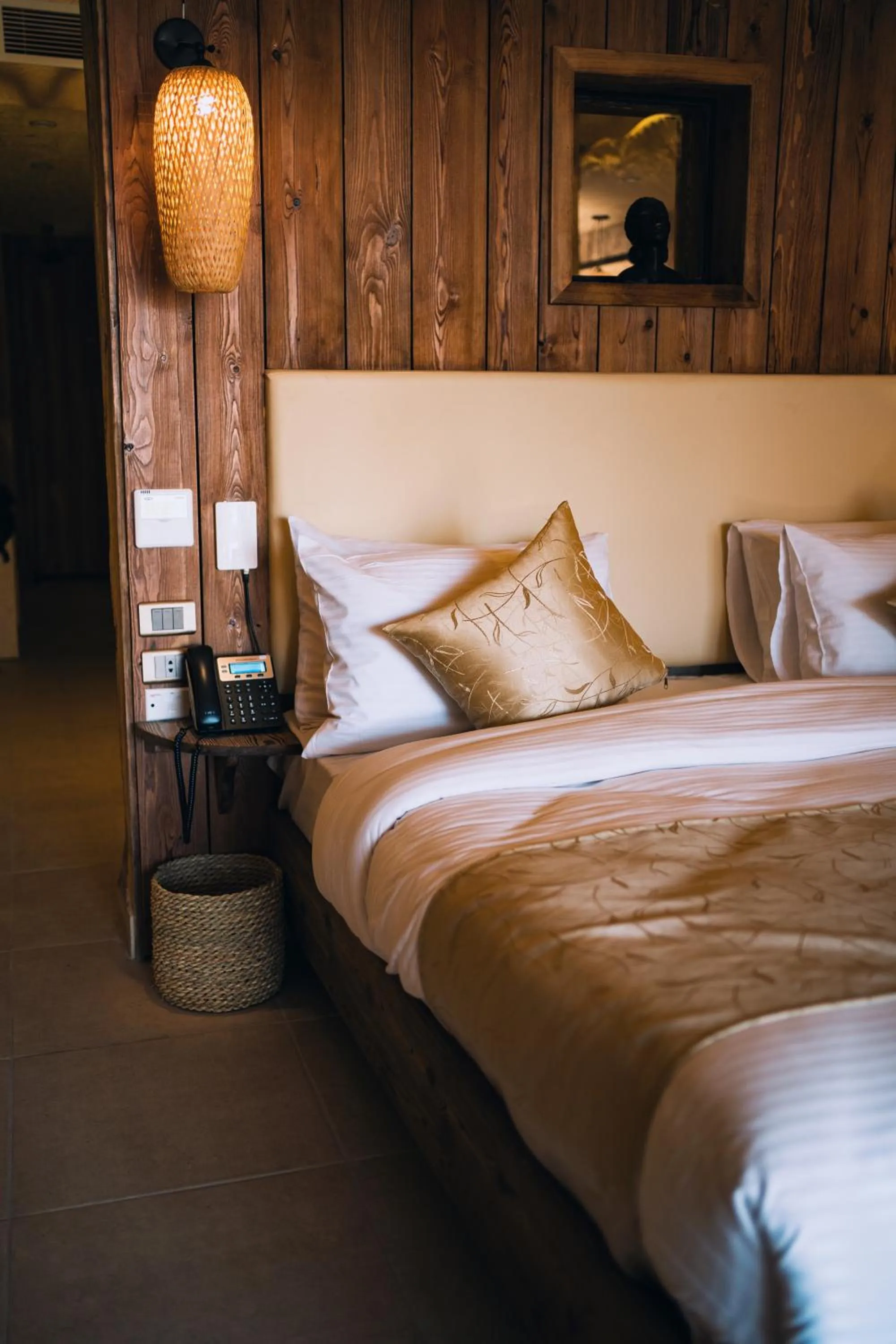 Bed in Caves Beach Resort Adults Only