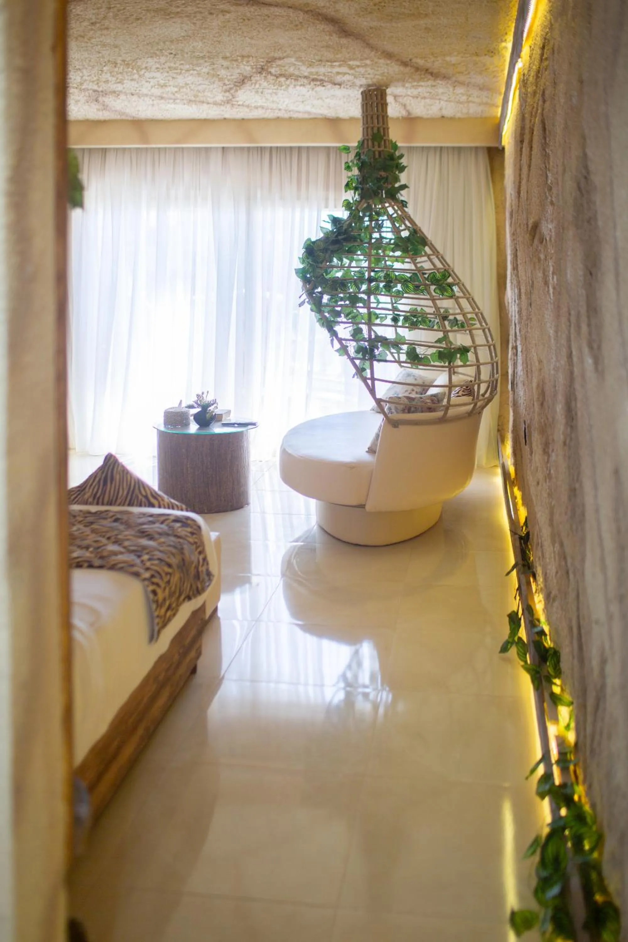 Seating area in Caves Beach Resort Adults Only