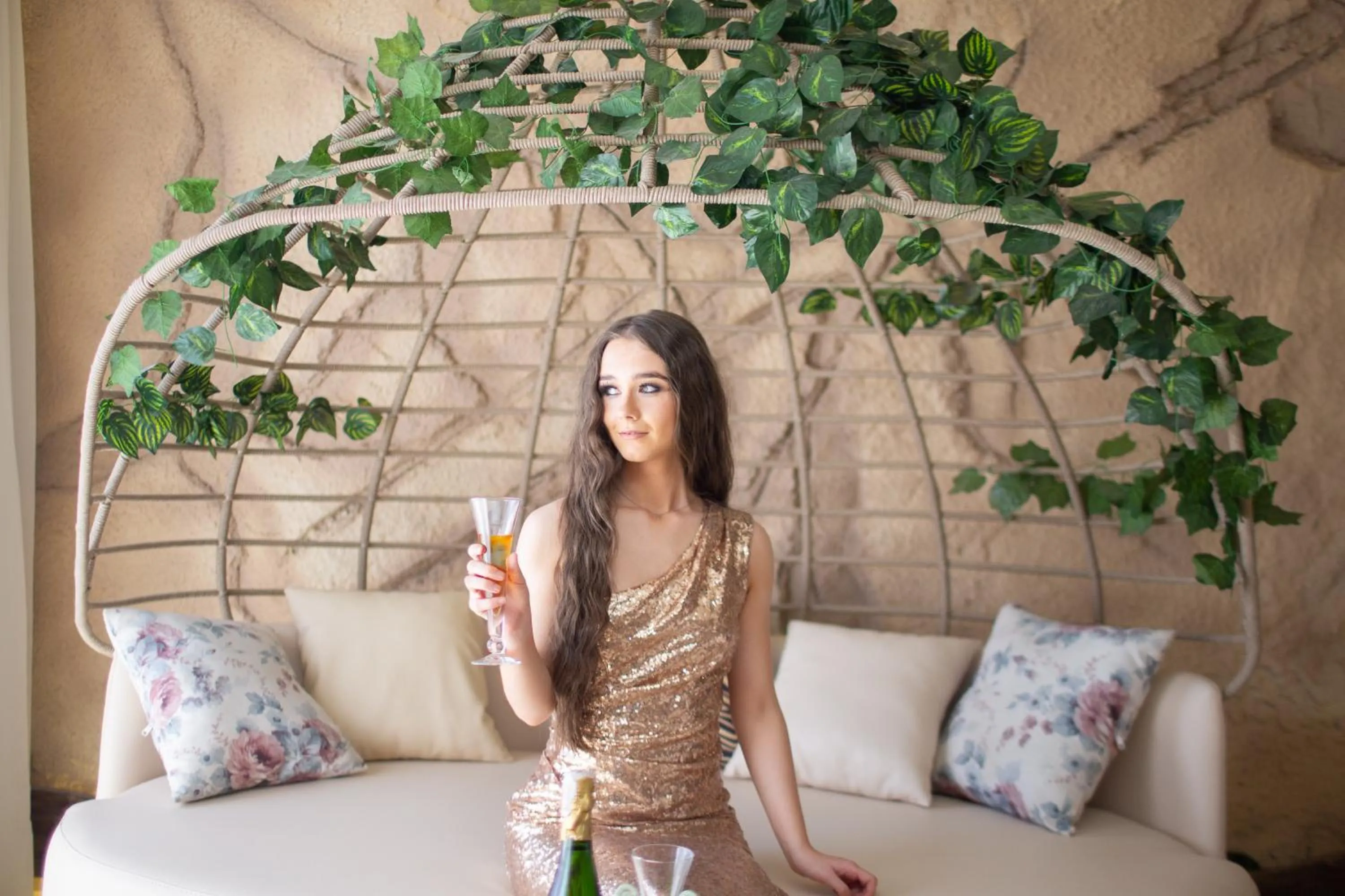 Seating area in Caves Beach Resort Adults Only