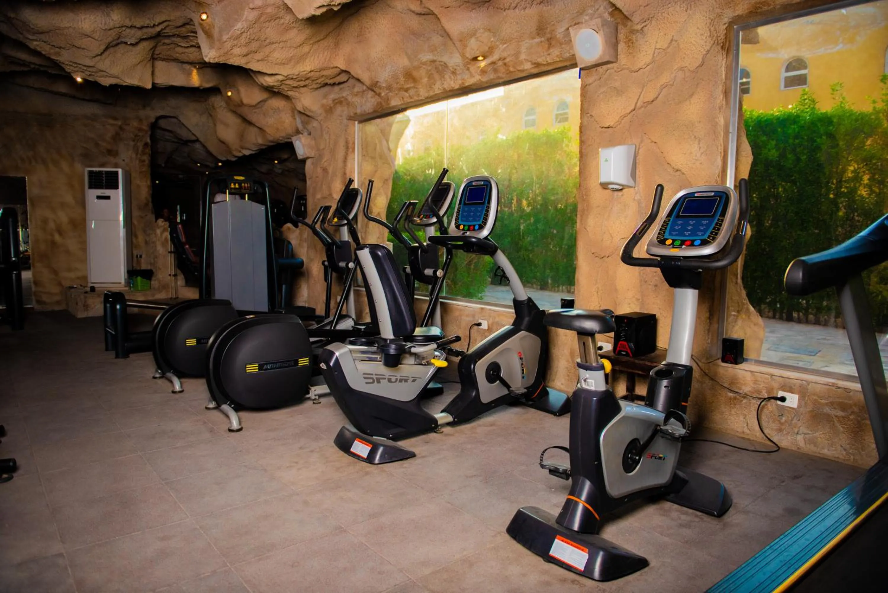 Fitness centre/facilities in Caves Beach Resort Adults Only