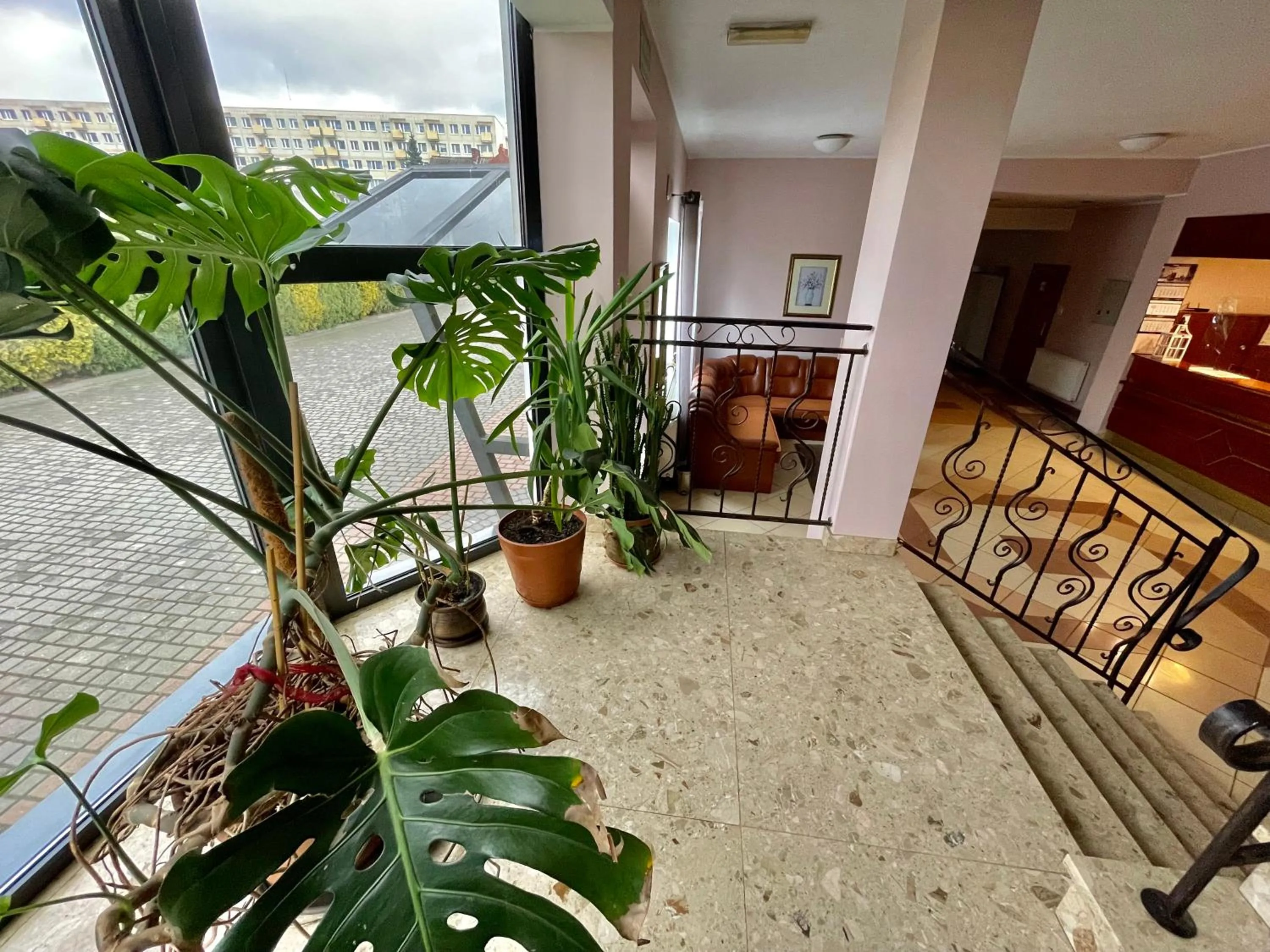 Patio in Hotel Dowhań