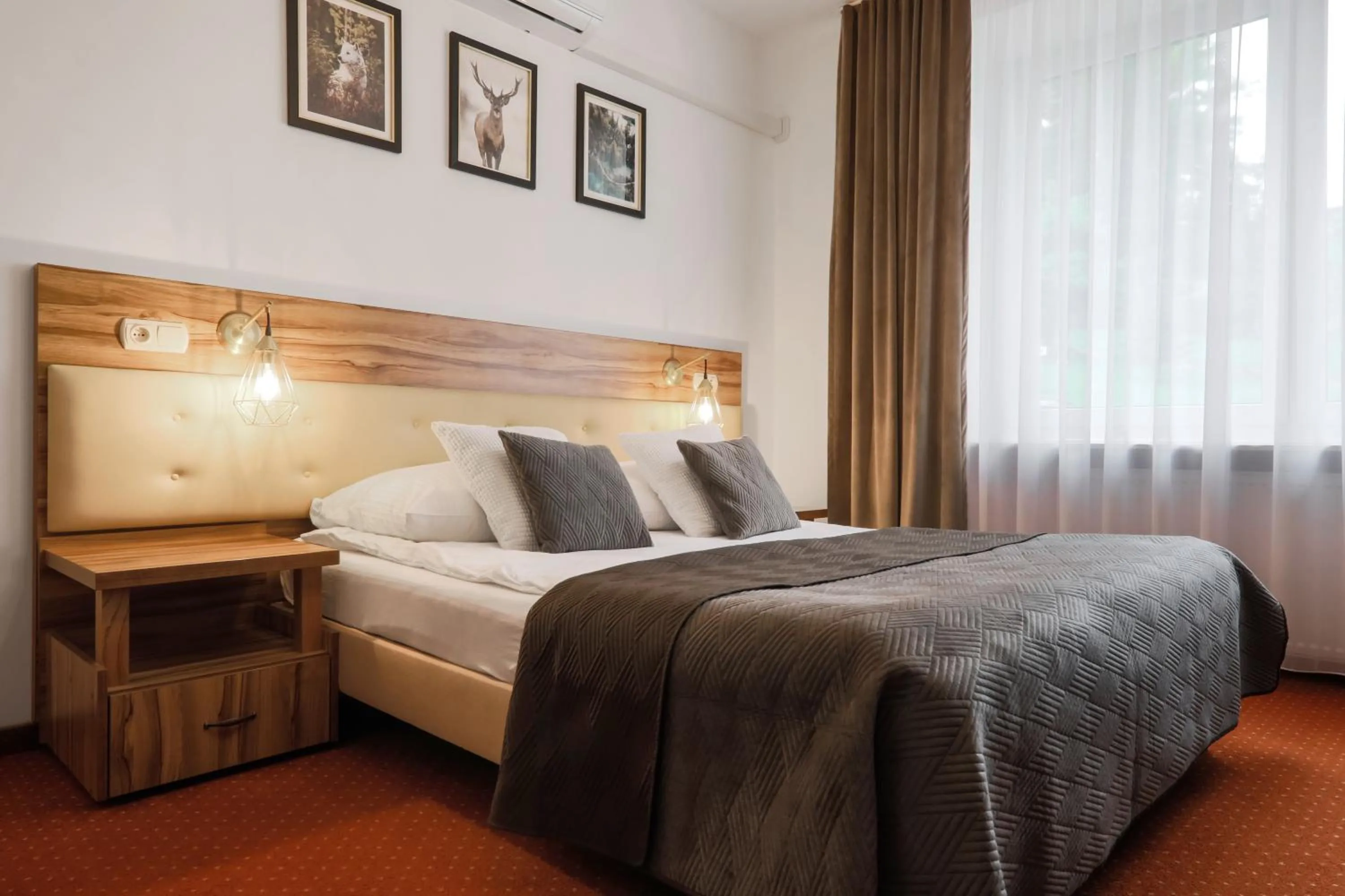 Bedroom, Bed in Hotel Łaziska