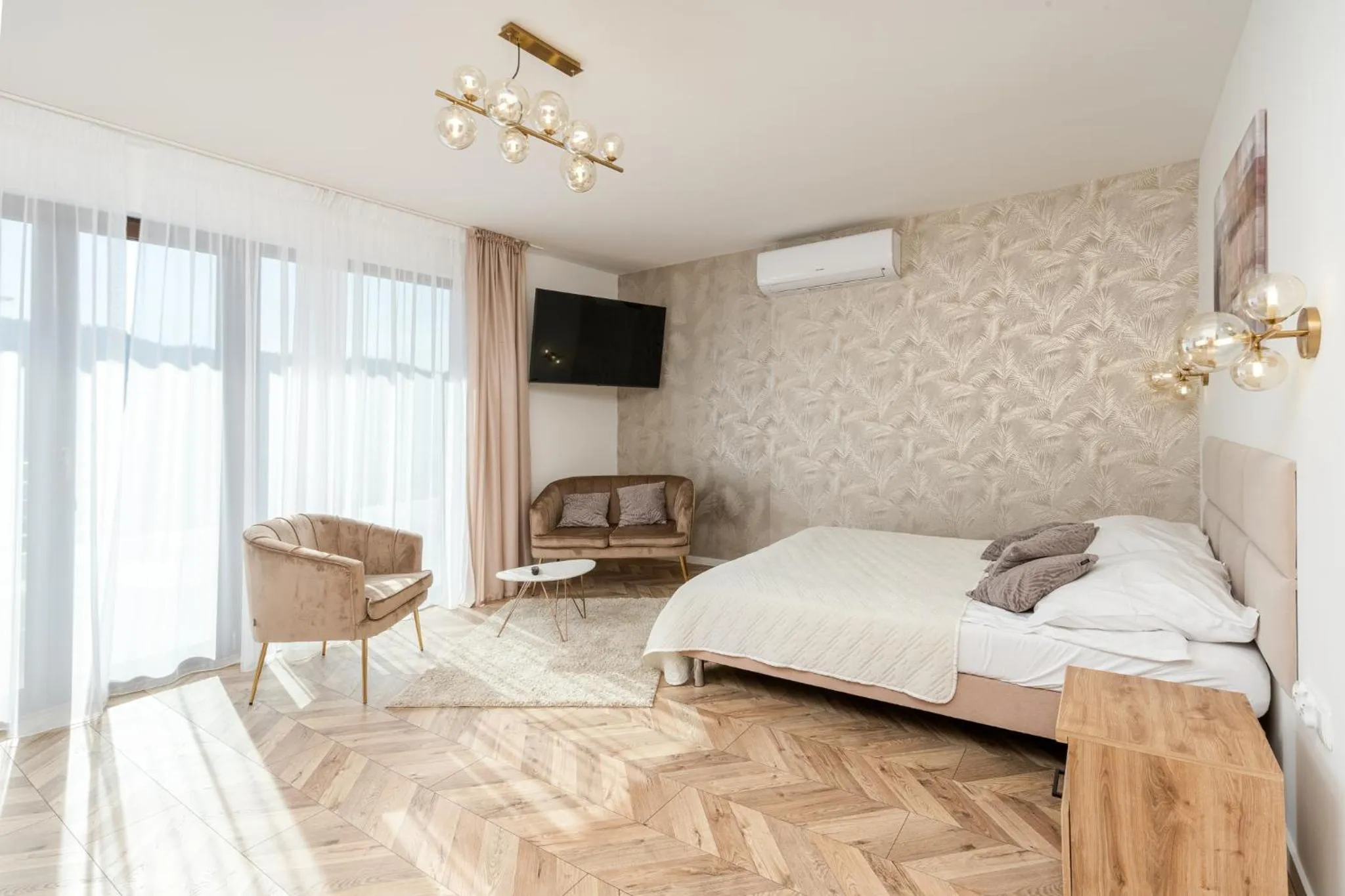 Bedroom, Bed in Hotel Łaziska