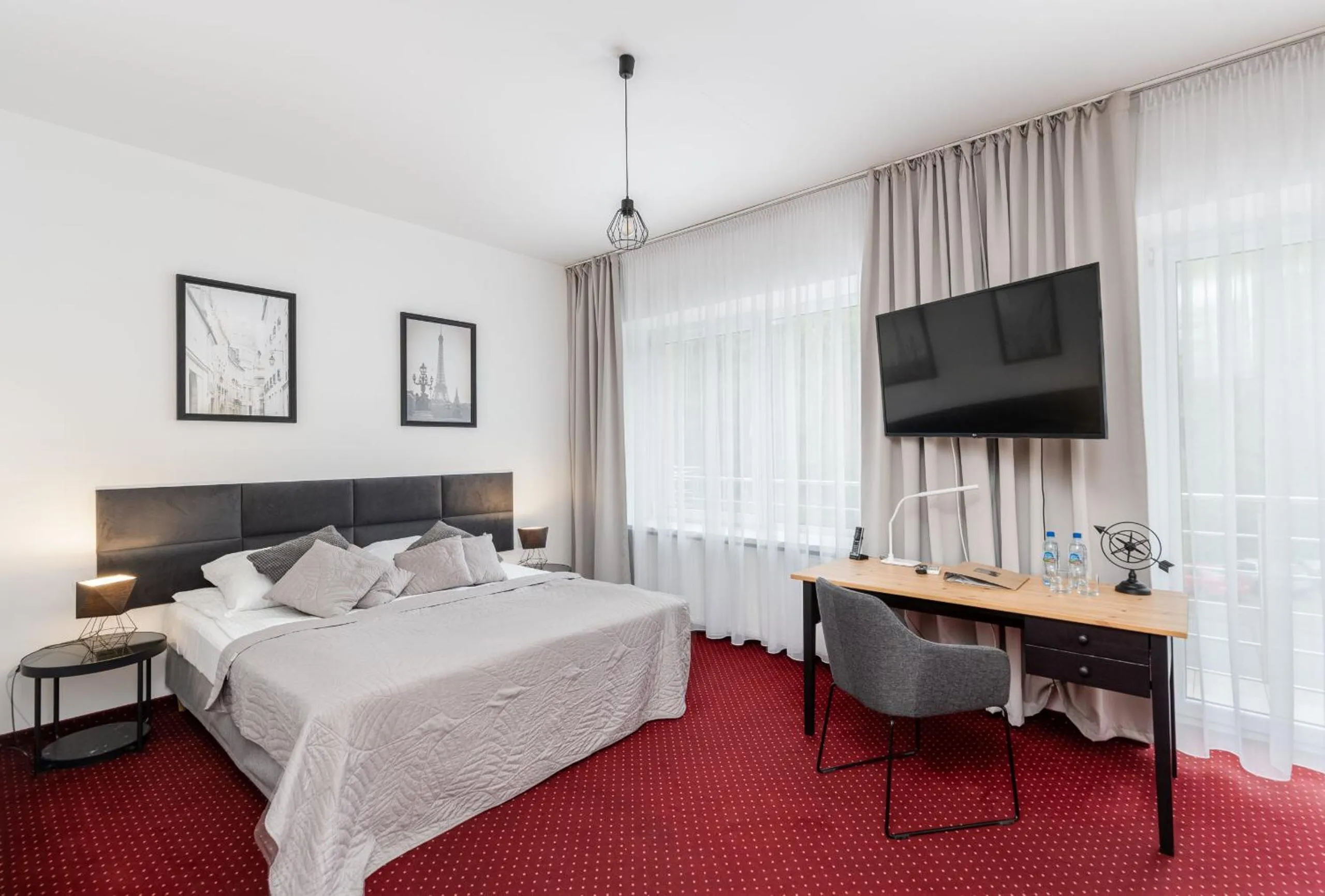 Bedroom, Bed in Hotel Łaziska