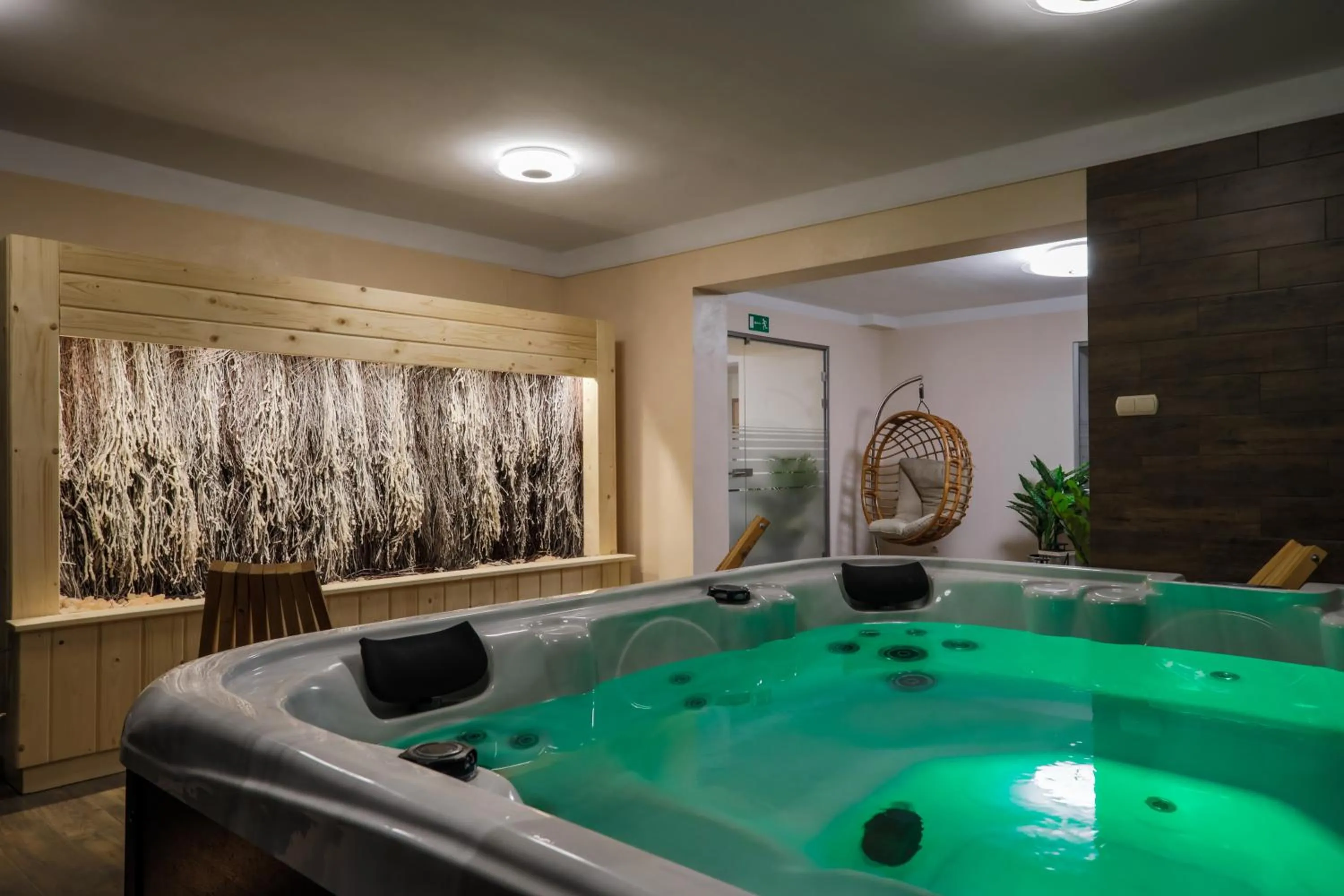 Sauna in Hotel Łaziska