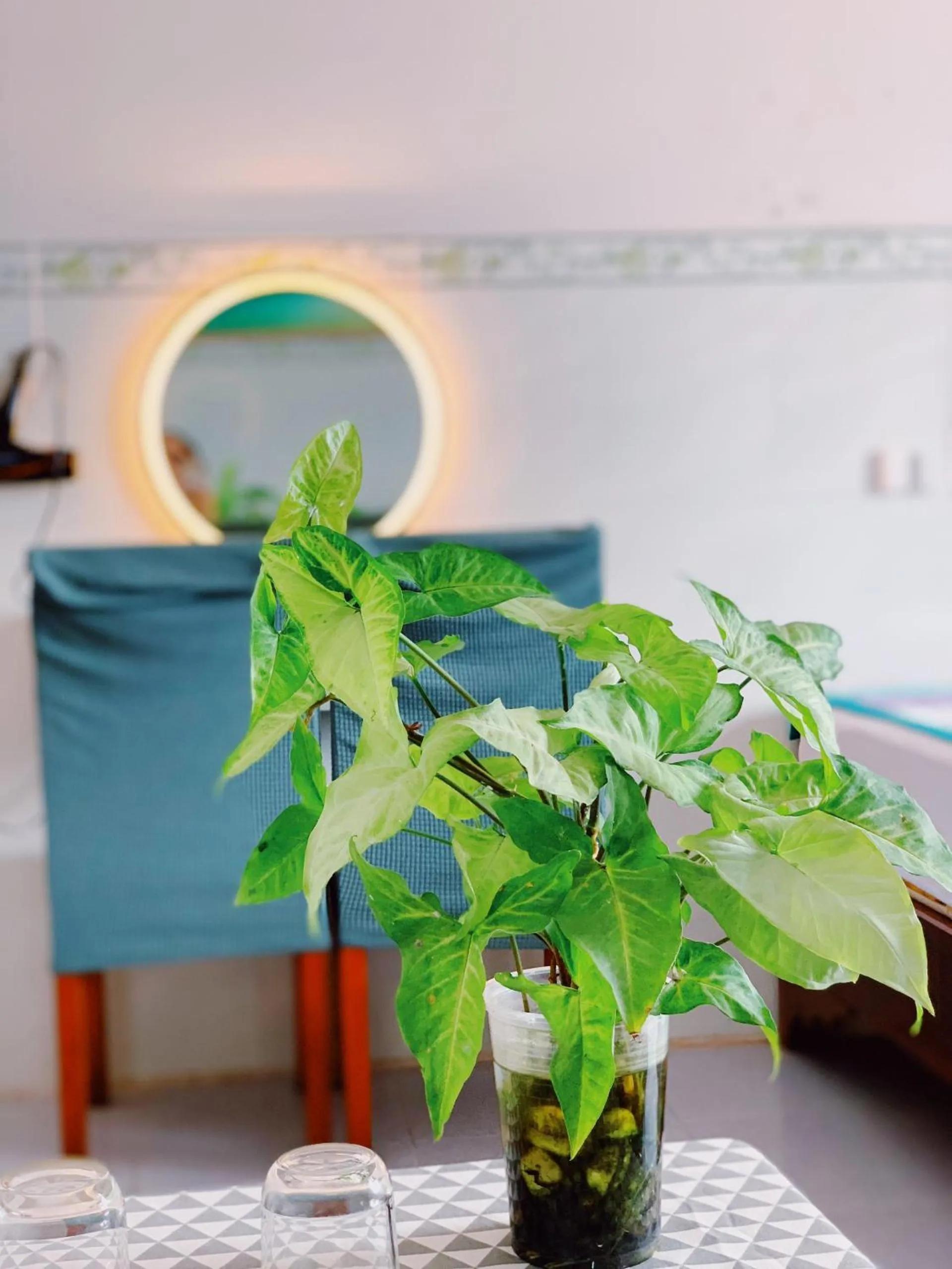 Bed in Phu Quy Hotel