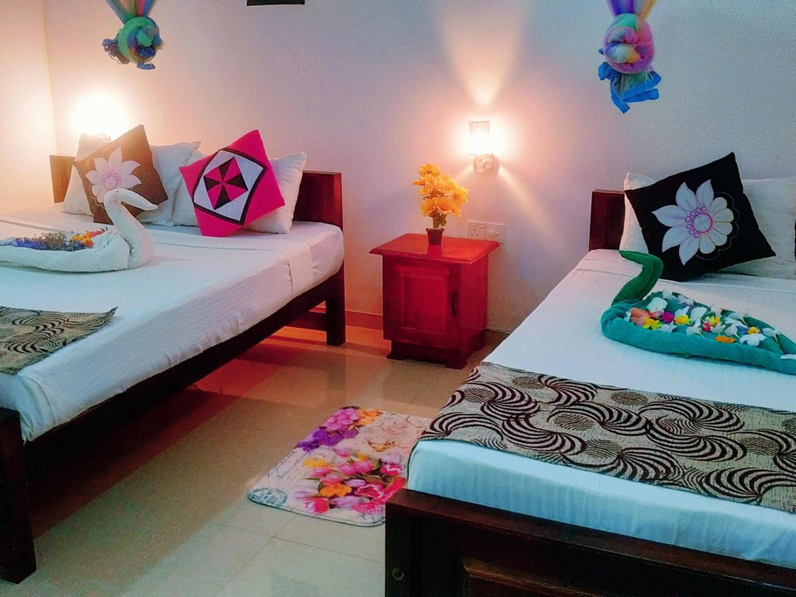 Bed in Greenwood Udawalawa Safari Resort