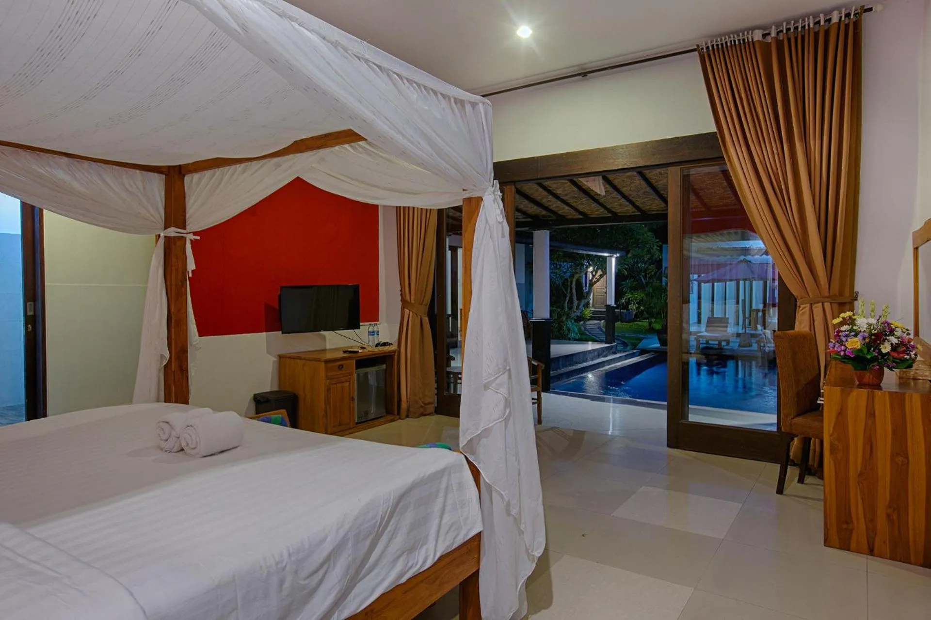Bedroom, Bed in My Villa and Resort Canggu
