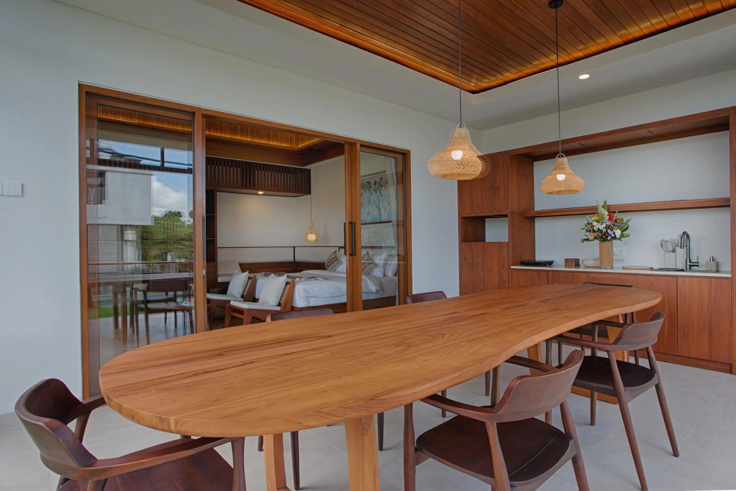 Kitchen or kitchenette in My Villa and Resort Canggu