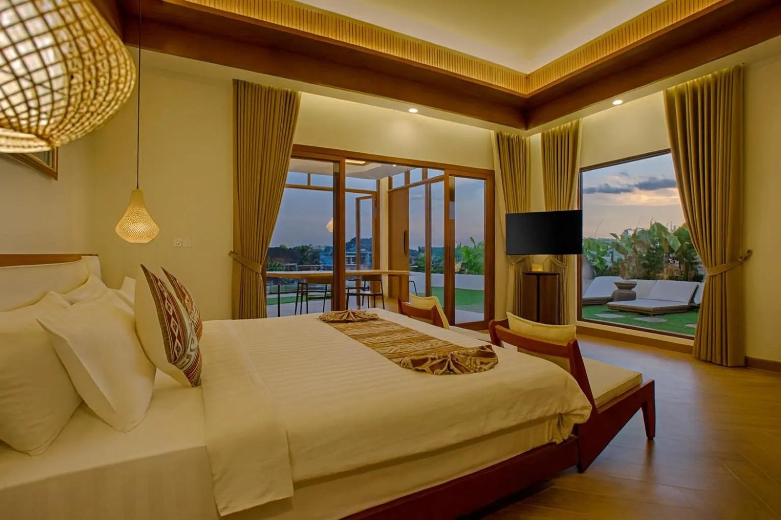 Bedroom, Bed in My Villa and Resort Canggu