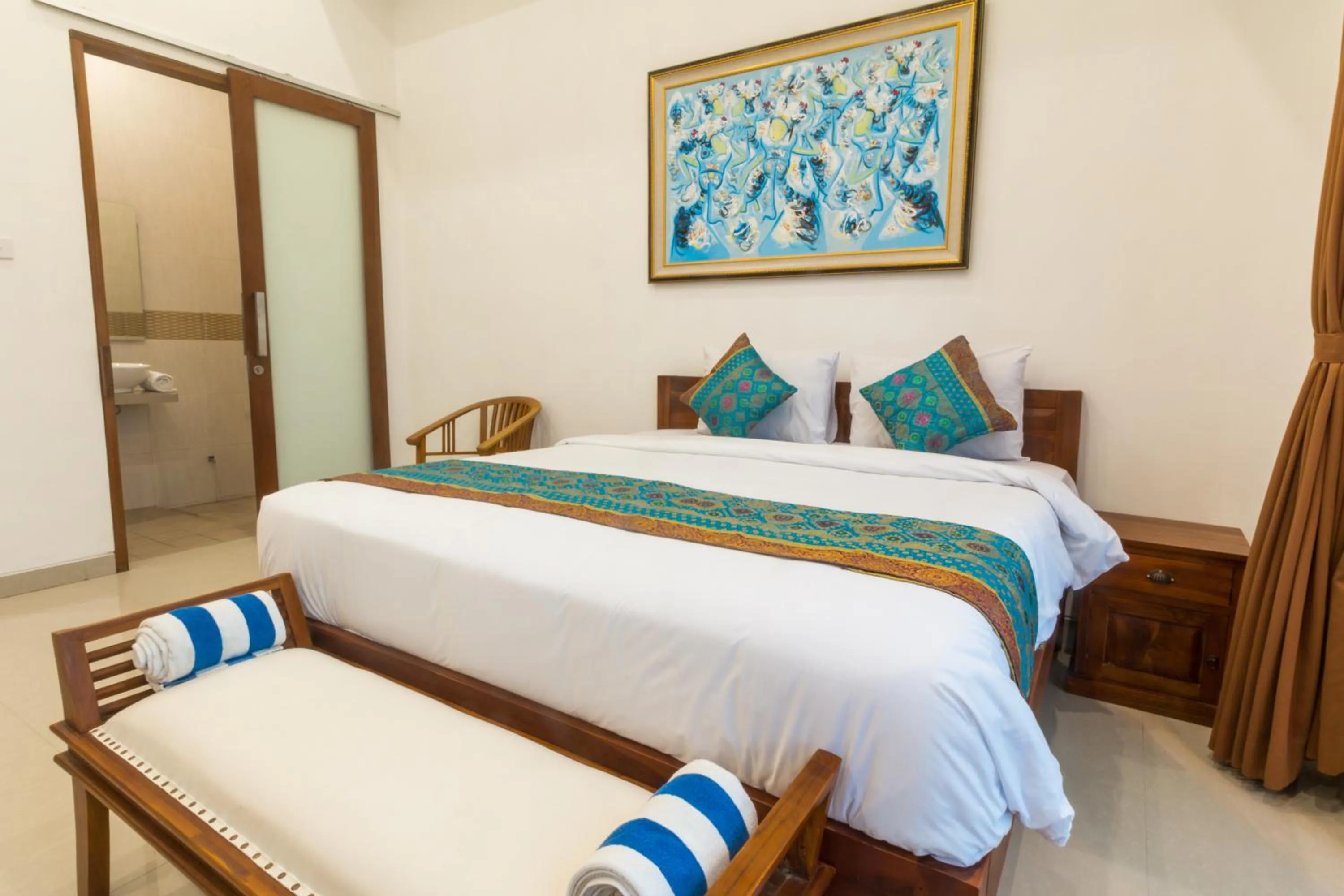 Bedroom, Bed in My Villa and Resort Canggu